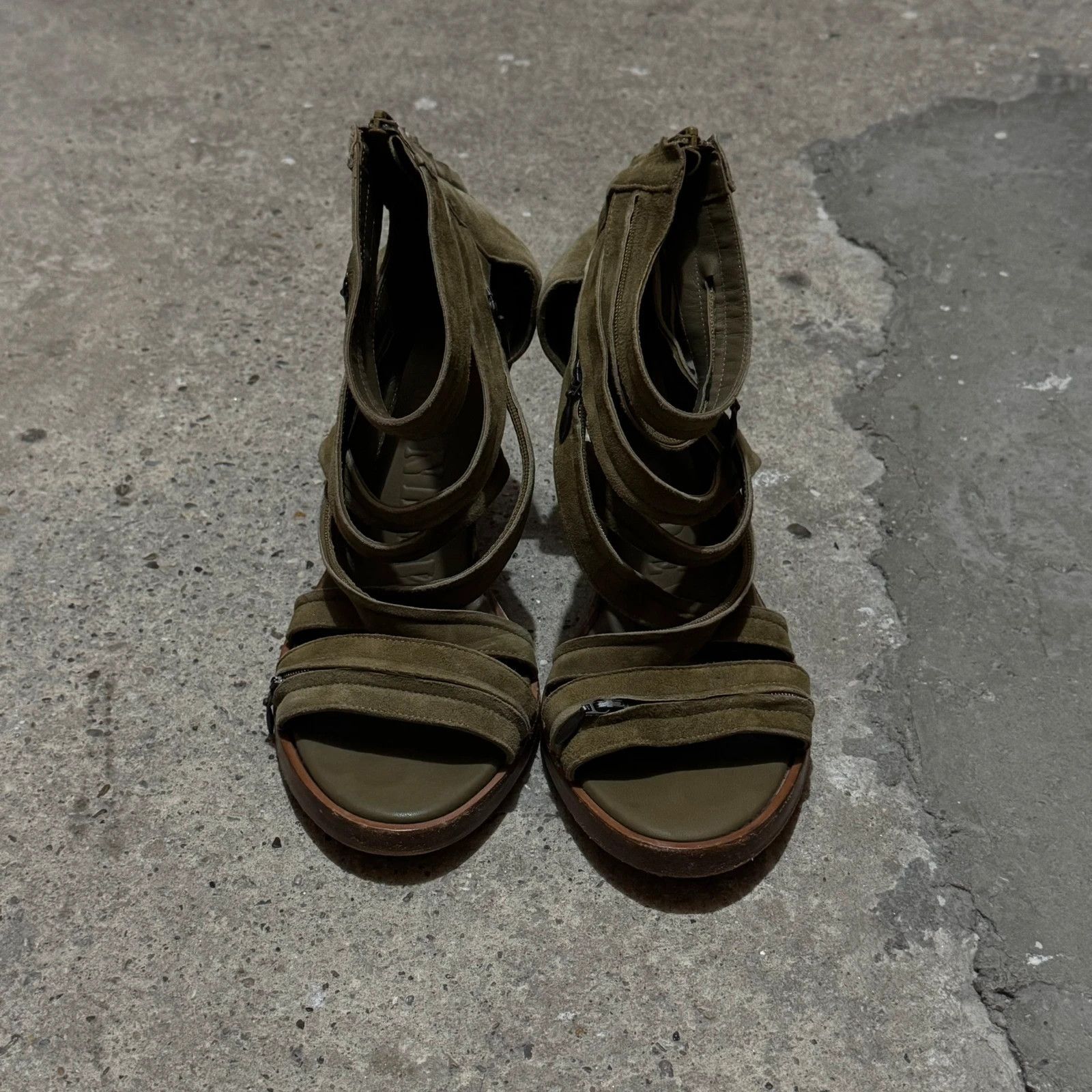 A.F. Vandevorst A.F. Vandevorts wedge multi zip sandals Size US 9 / IT 39 - 3 Thumbnail