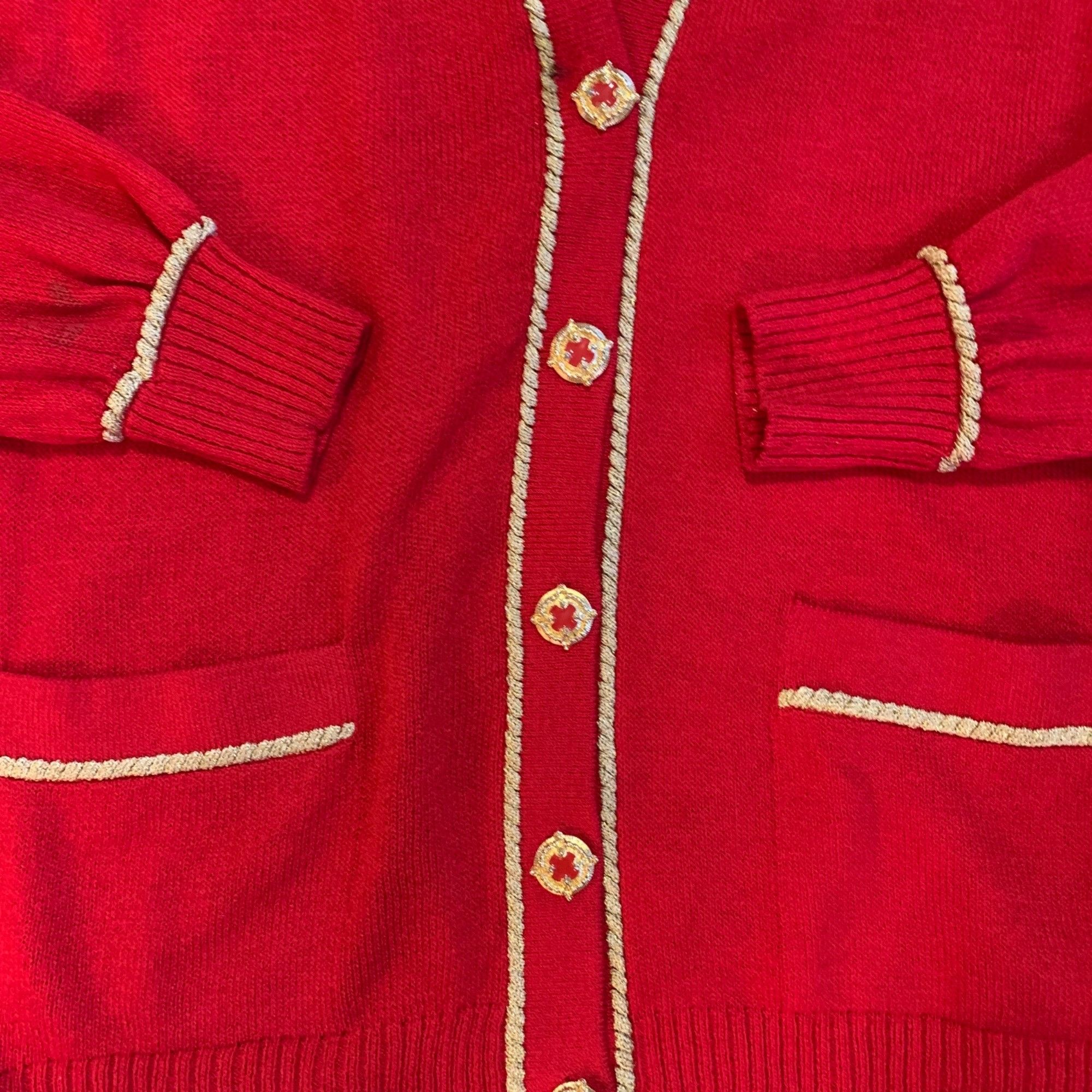 St. John Vintage St. John Collection by Marie Gray Sweater Cardigan U Size L / US 10 / IT 46 - 7 Thumbnail