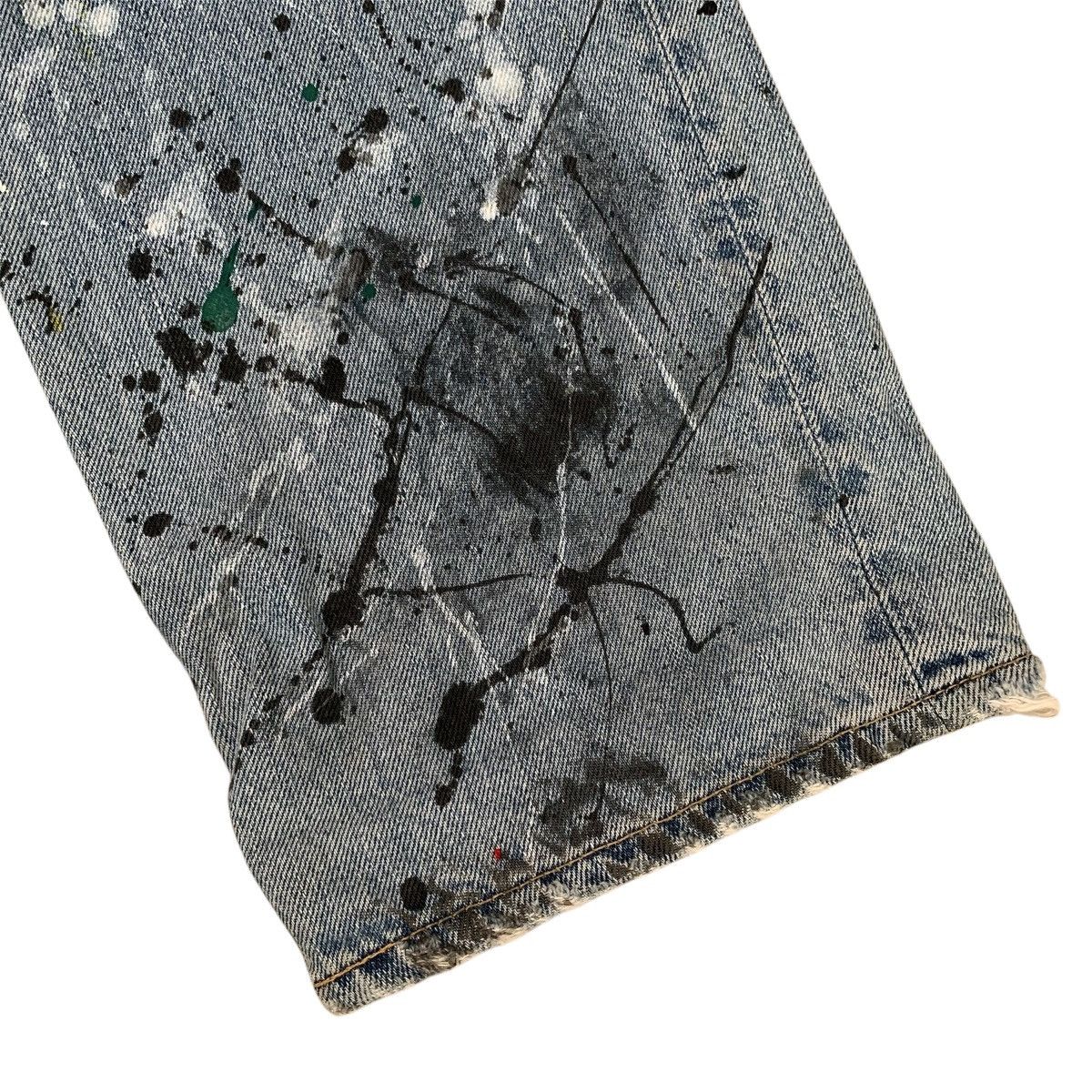 Number (N)ine SS06 Split splatter pants Size US 31 - 7 Thumbnail
