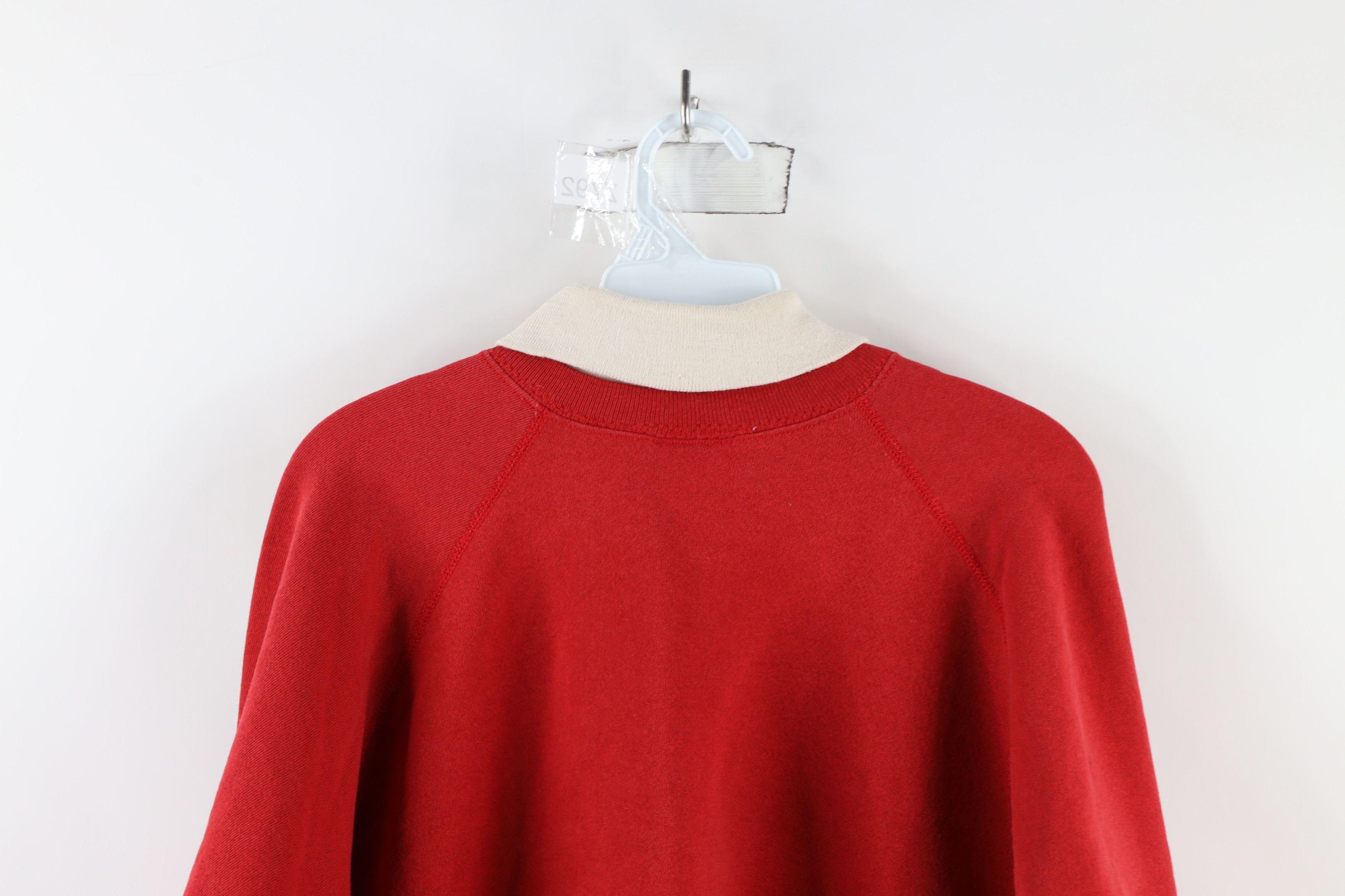 Vintage Vintage 90s Streetwear Farmhouse Turtleneck Sweatshirt USA Size XL / US 12-14 / IT 48-50 - 13 Thumbnail