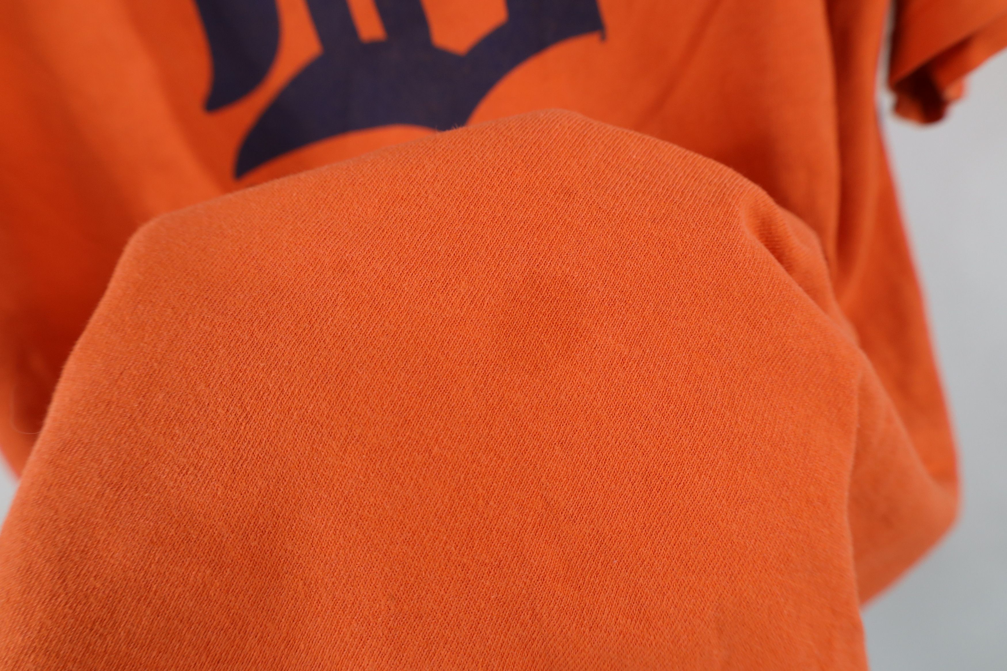 Vintage Vintage Y2K English D Detroit Tigers Baseball T-Shirt Orange Size US XL / EU 56 / 4 - 6 Thumbnail