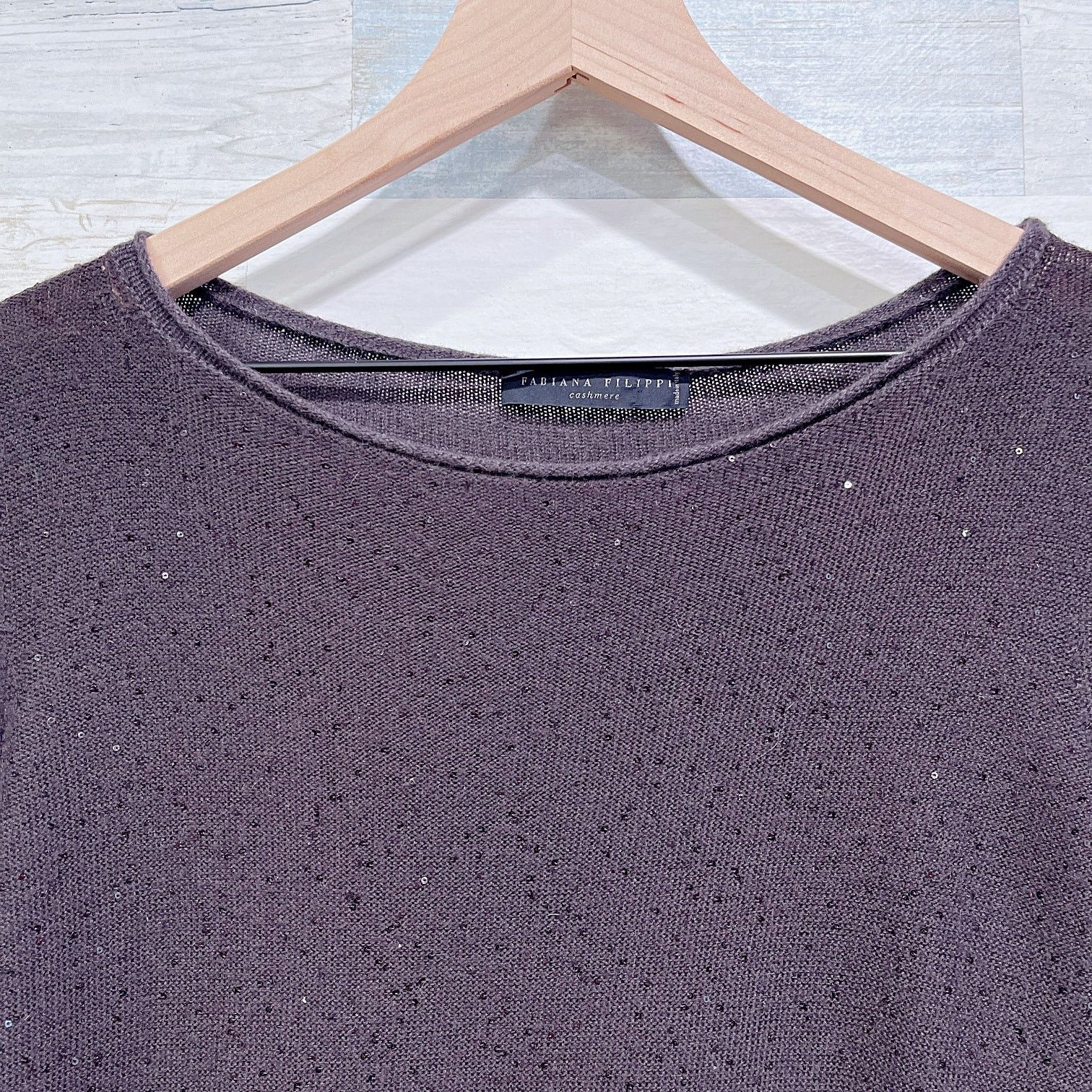 Fabiana Filippi FABIANA FILIPPI 100% Italian Cashmere Sweater Gray Womens XS Size XS / US 0-2 / IT 36-38 - 2 Thumbnail