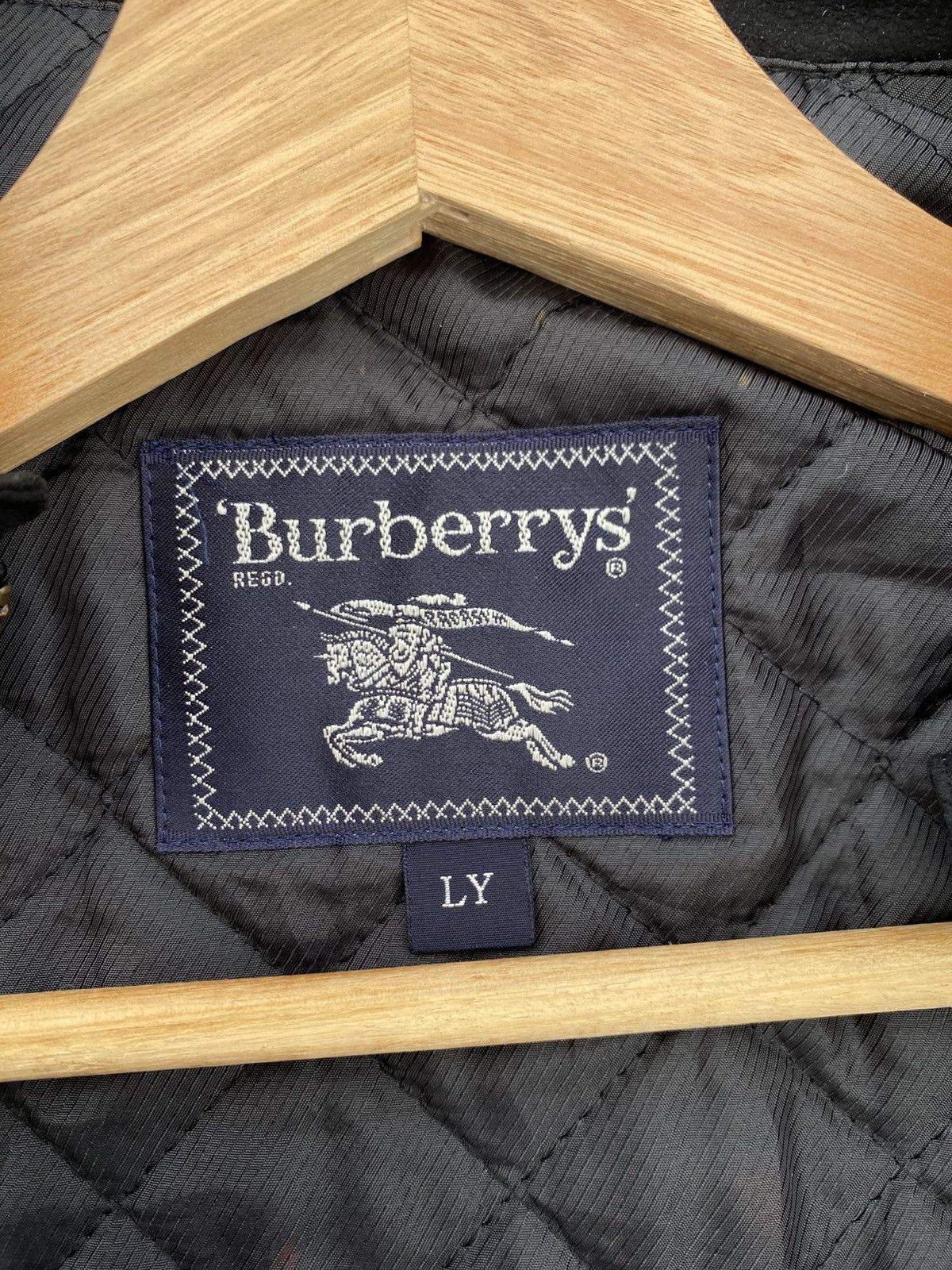 Burberry Rare Vintage 90s Burberry Black Jacket Size US L / EU 52-54 / 3 - 11 Thumbnail