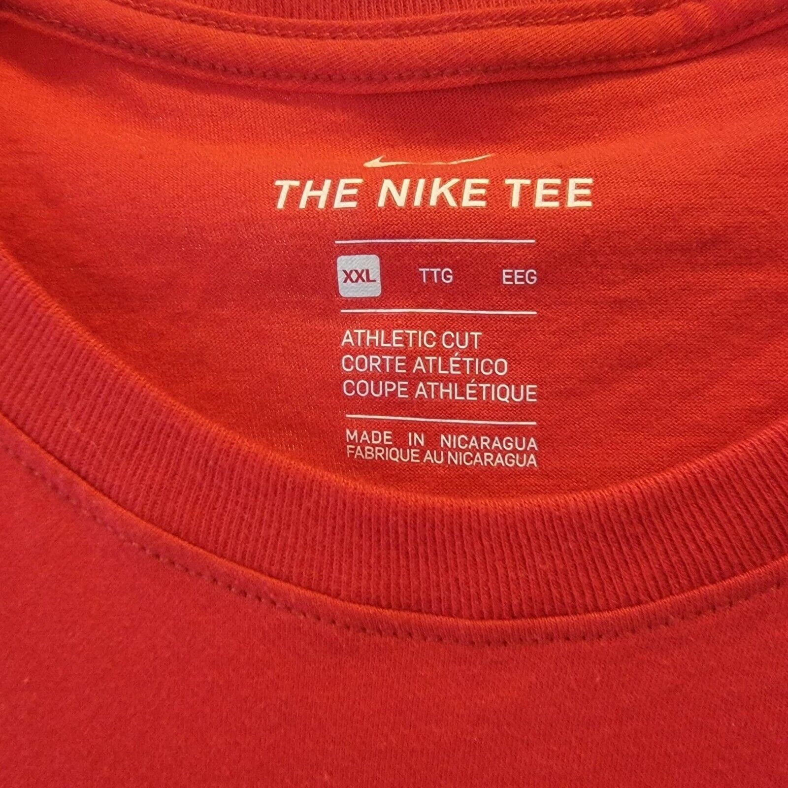 Nike ⭐Nike Men's Sportswear Just Do It HBR Red Shirt AR5002-657 1 Size US XXL / EU 58 / 5 - 5 Thumbnail