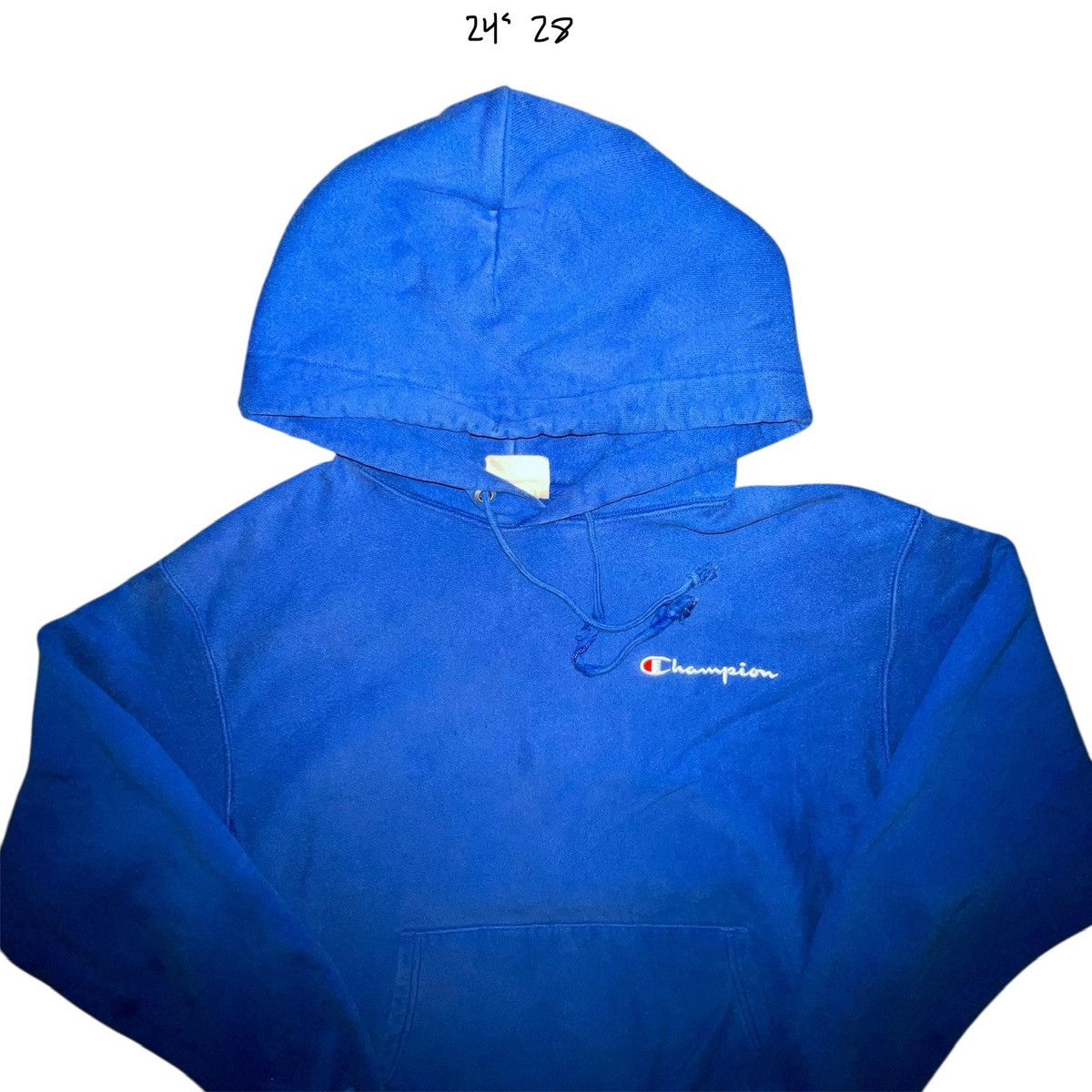 Champion CHAMPION Reverseweave Blue Hoodie LARGE Size US L / EU 52-54 / 3 - 2 Thumbnail