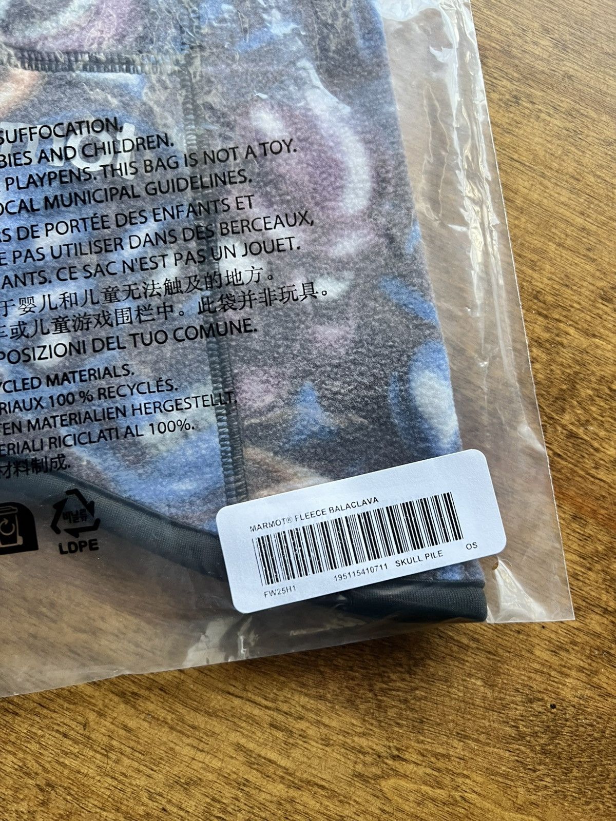 Supreme Supreme Marmot Fleece Balaclava Size ONE SIZE - 5 Thumbnail