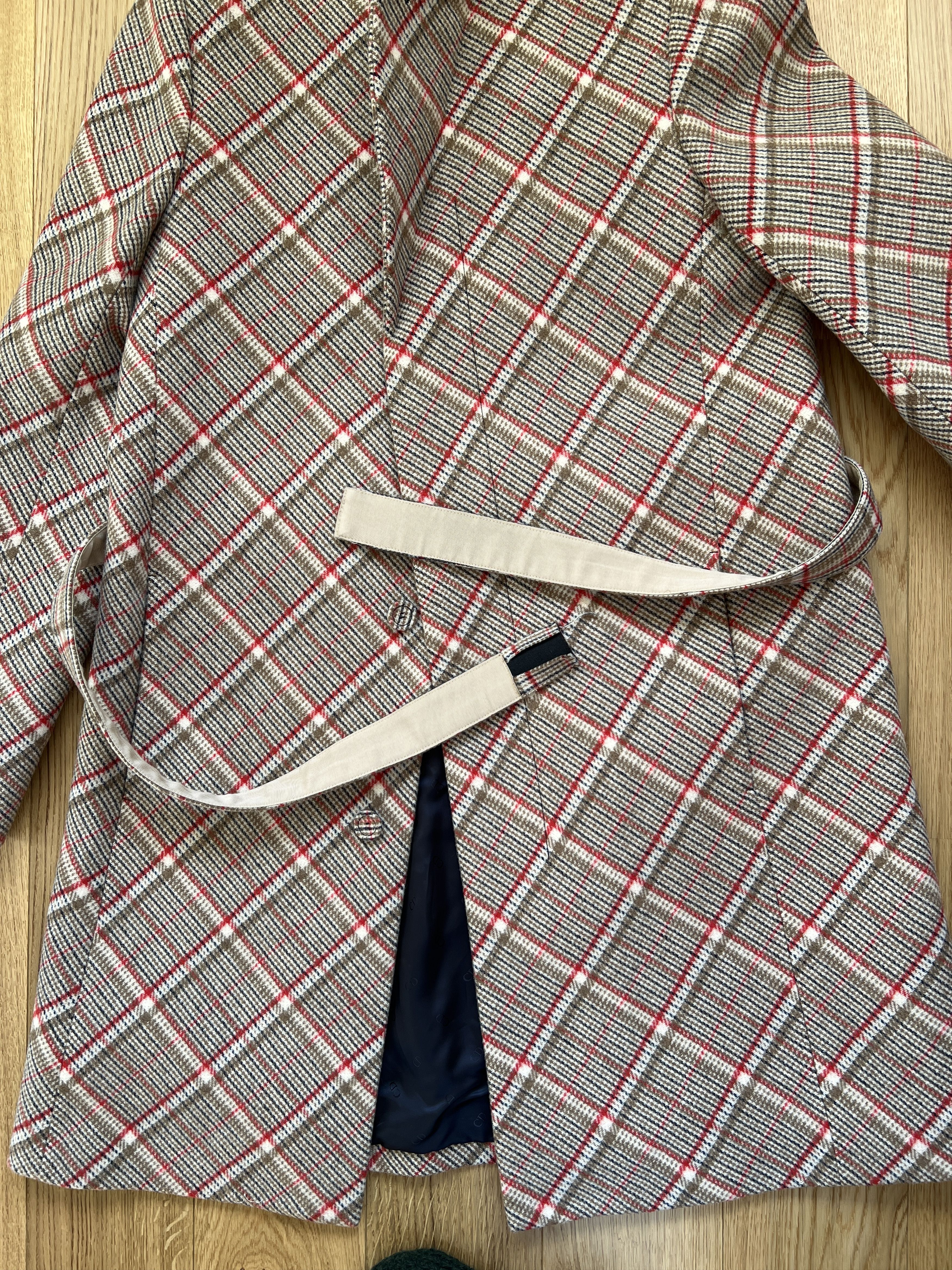 Dior Dior Men's Homme Tailored Check Checkered print wool coat. Size US M / EU 48-50 / 2 - 12 Thumbnail