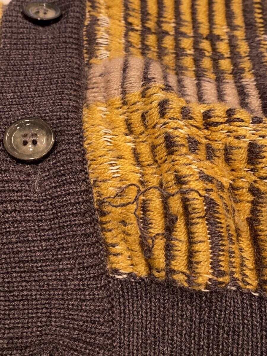 Maison Margiela Stitch Design Wool Knit Cardigan Size US M / EU 48-50 / 2 - 4 Thumbnail
