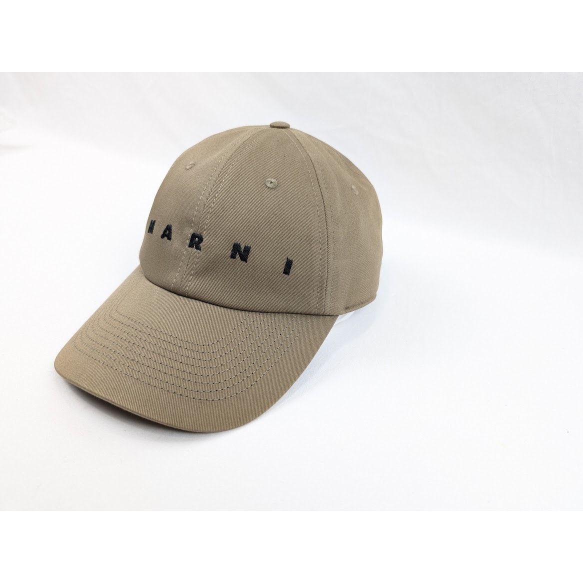 Marni o1rshd1 Q:2 / Size: L / Organic Cotton Gabardine Cap / Hat Size ONE SIZE - 5 Thumbnail