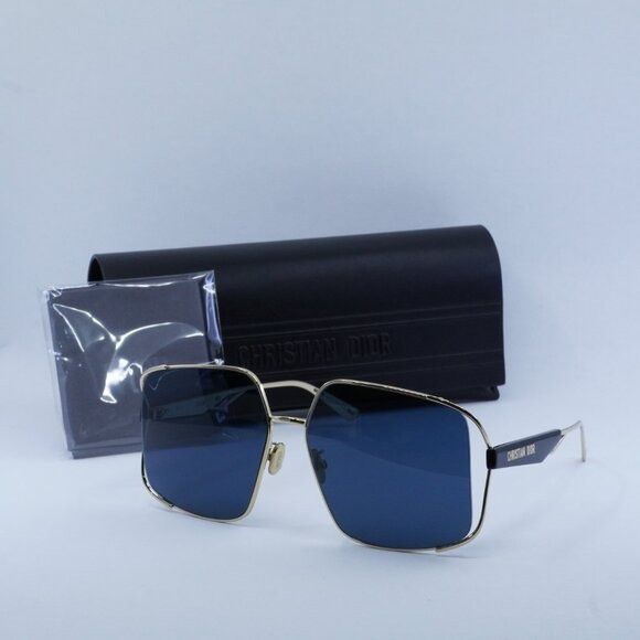 Dior Dior ARCHIDIOR S1U B0B0 Sunglasses Gold Square Frame Size ONE SIZE - 12 Thumbnail