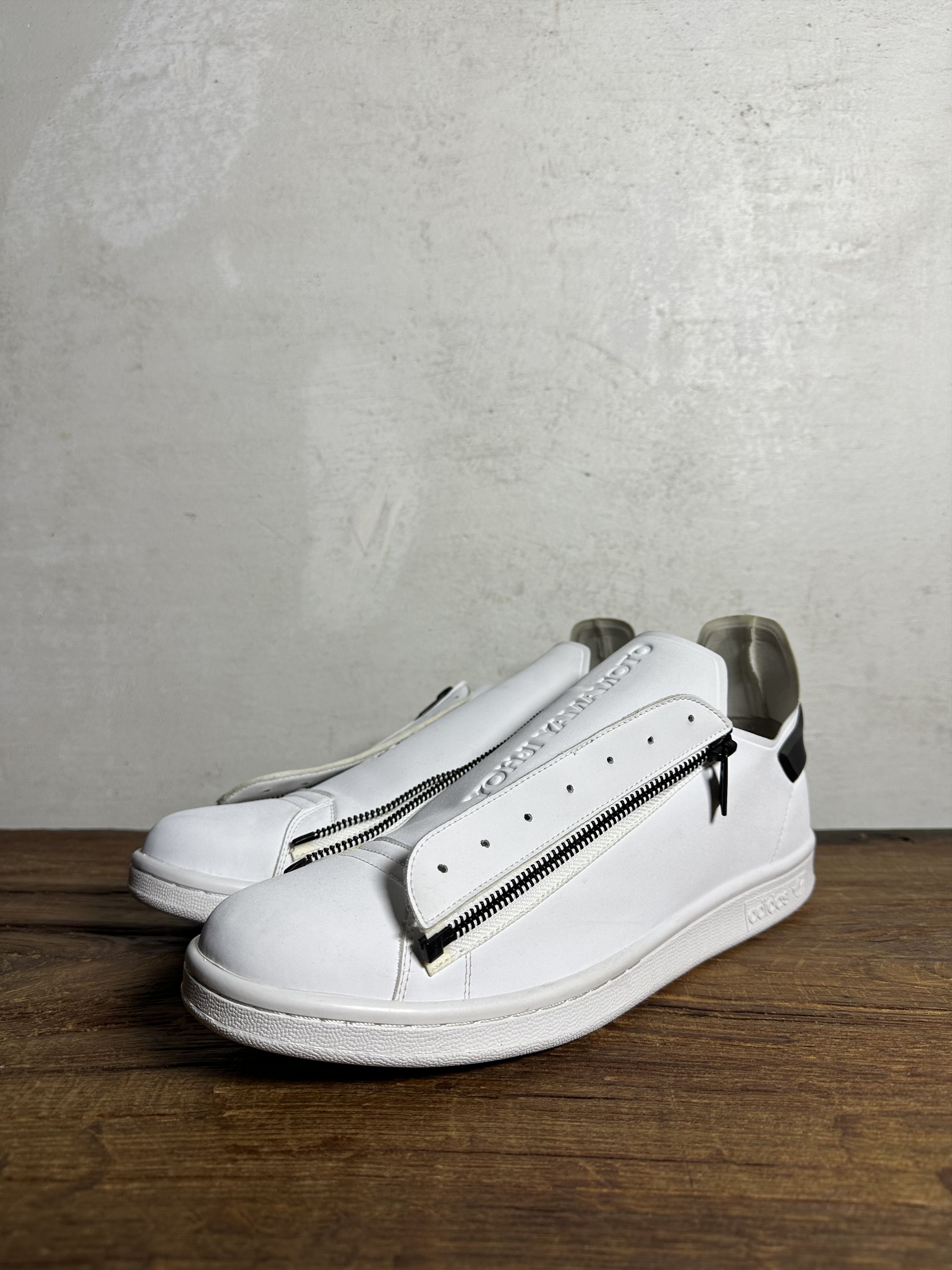 Y-3 Adidas Y-3 Stan Smith Zip Sneakers Size US 10.5 / EU 43-44 - 2 Thumbnail