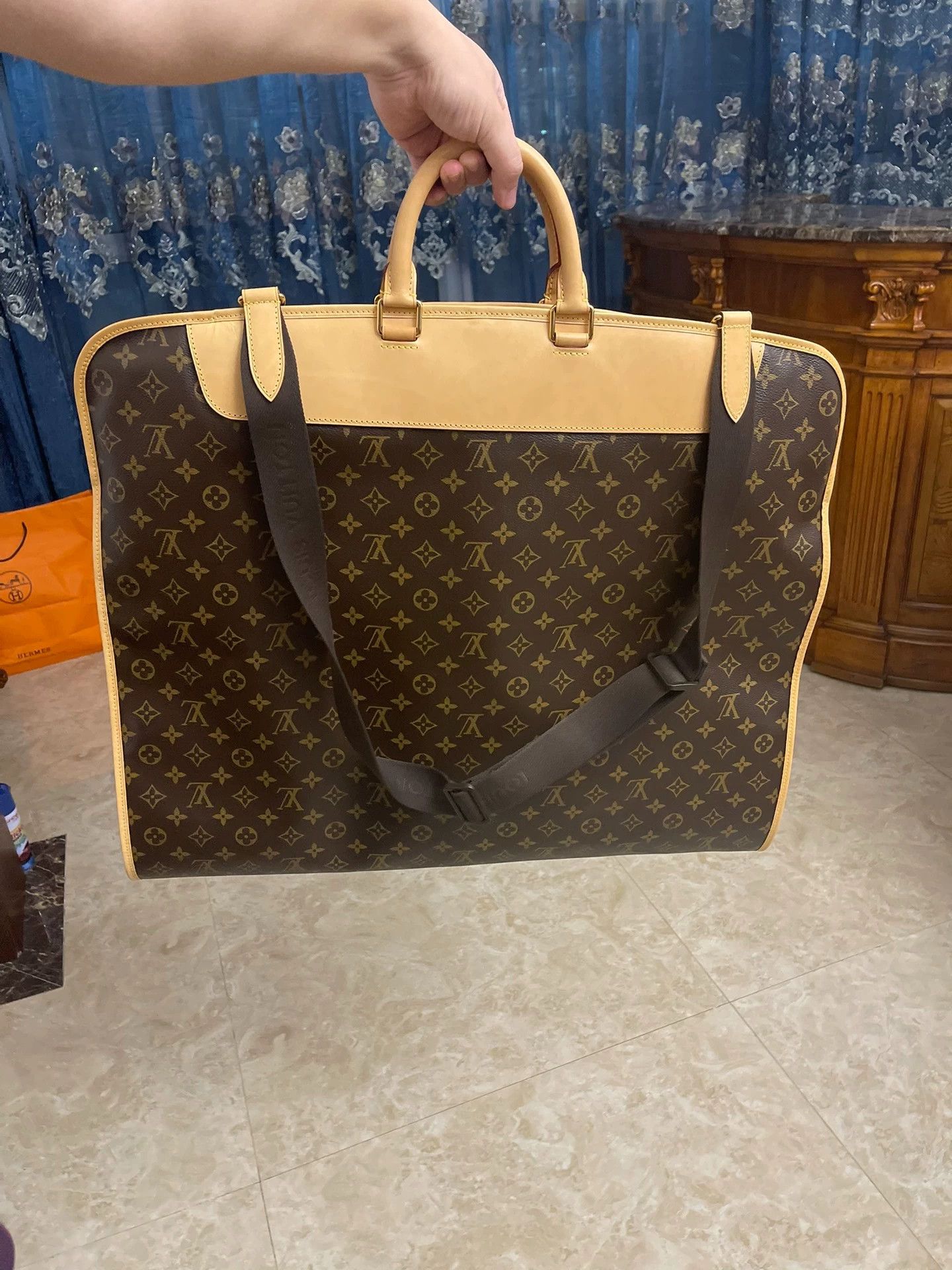 Louis Vuitton LV Monogram Full Print Jacket + Dust Bag Size ONE SIZE - 2 Thumbnail