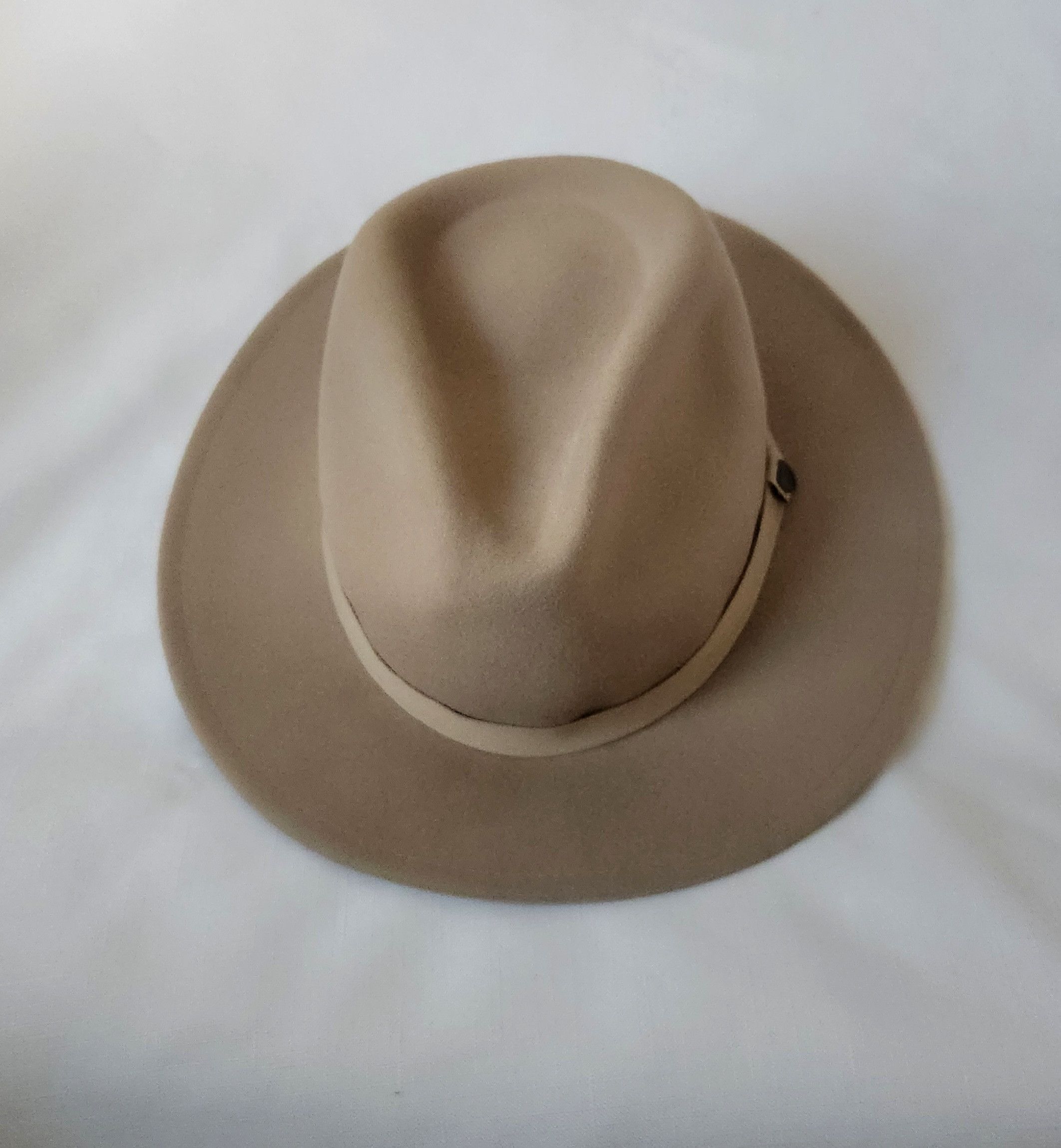 Brixton Brixton Messer Packable Fedora Sand Medium Brim Adult Unisex Size ONE SIZE - 5 Thumbnail