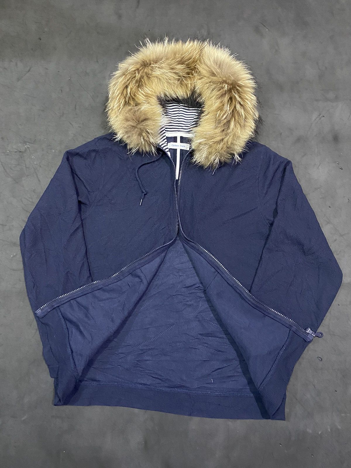 If Six Was Nine 🖤BLACKFRIDAY🖤ClothesT Navy Polyster Furhoodie Ifsixwasnine Size US M / EU 48-50 / 2 - 4 Thumbnail