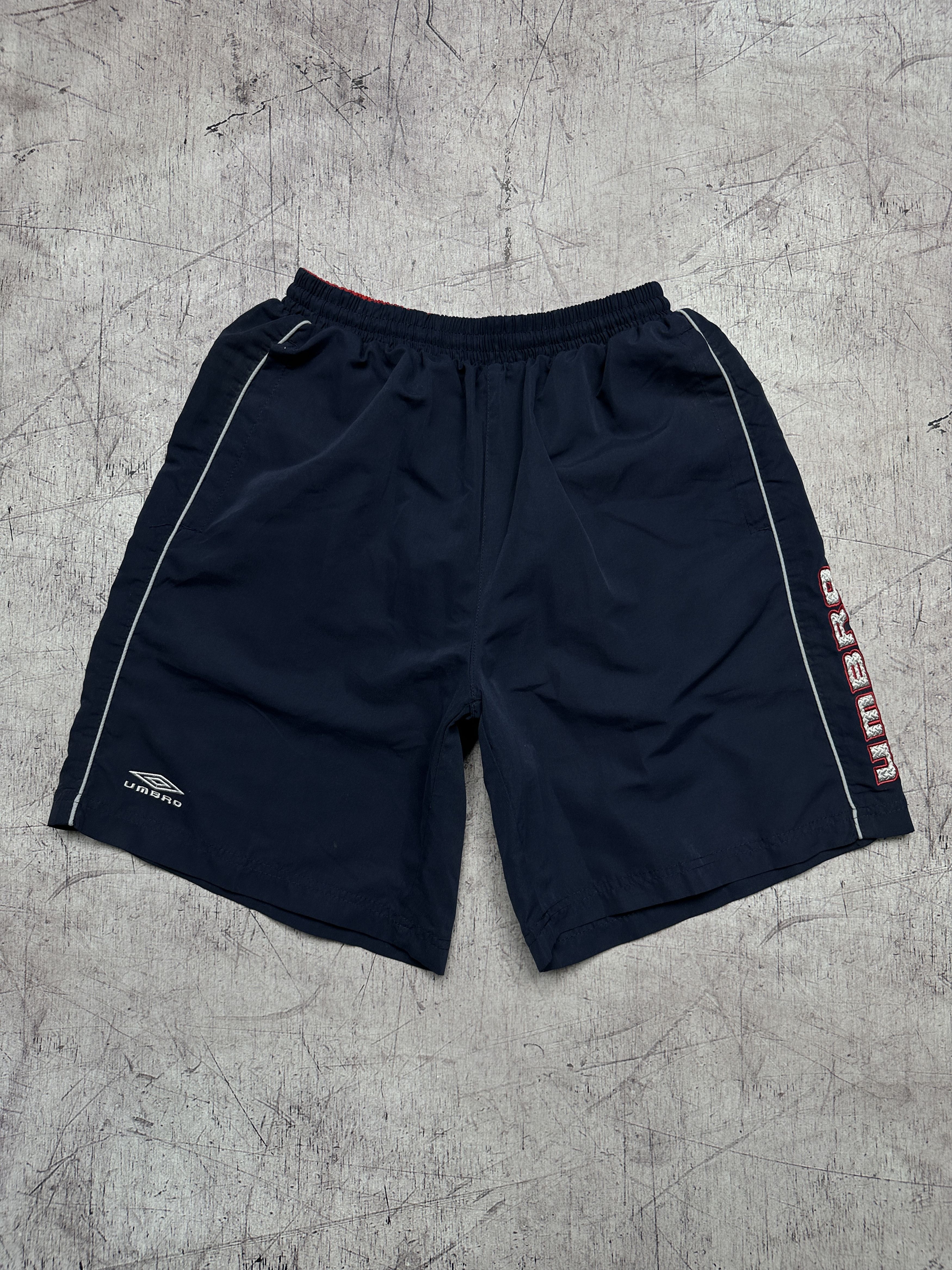 Umbro Umbro Vintage Mens Big Logo Nylon Shorts Size US 32 / EU 48 - 1 Thumbnail