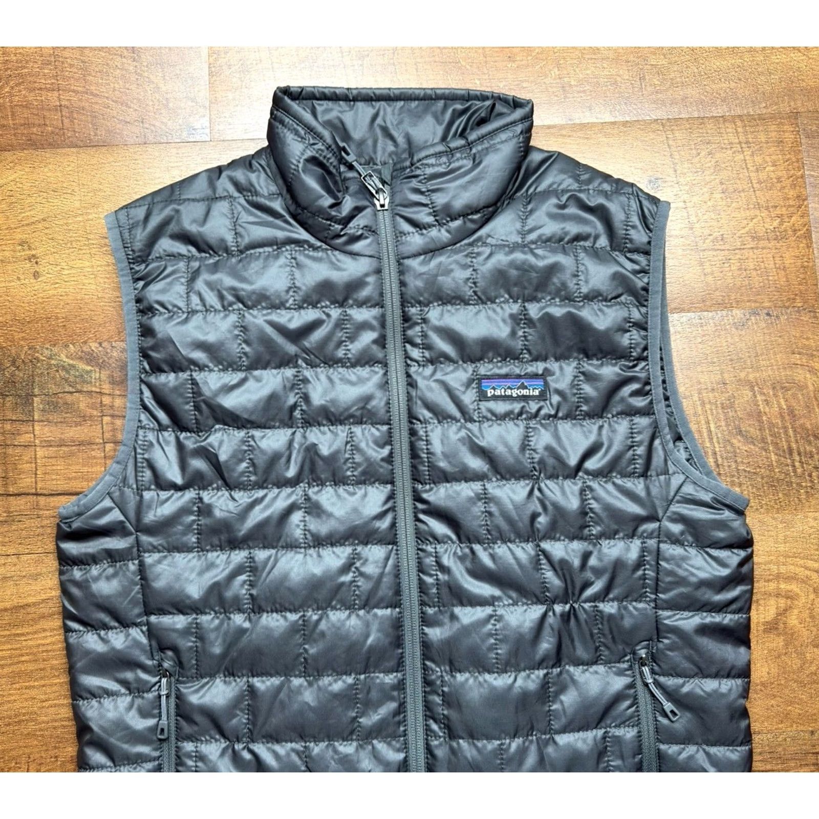 Patagonia Patagonia Vest Mens S Gray Men Nano Puff Primaloft Puffer Embroidery Logo Size US S / EU 44-46 / 1 - 2 Thumbnail