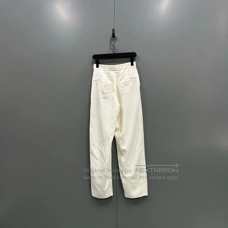 Burberry Burberry Summer White Cotton Casual Pants. Size 35" - 2 Thumbnail