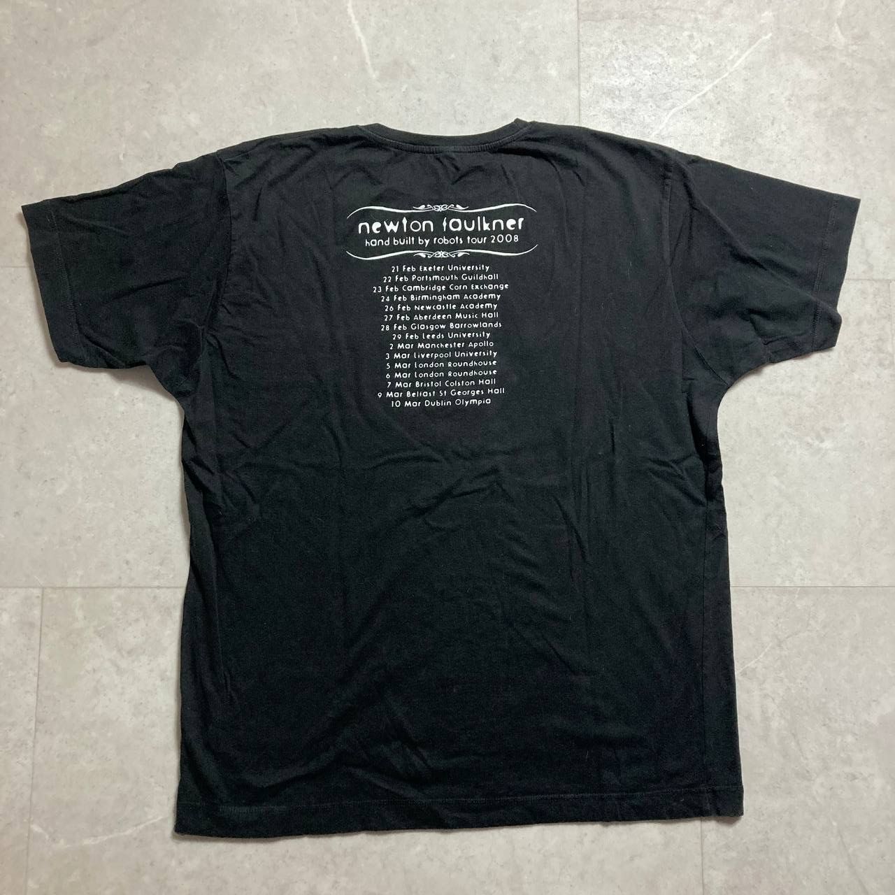 Band Tees Vintage Newton Faulkner Folk Rock Band Tour Tee Size US XL / EU 56 / 4 - 7 Thumbnail