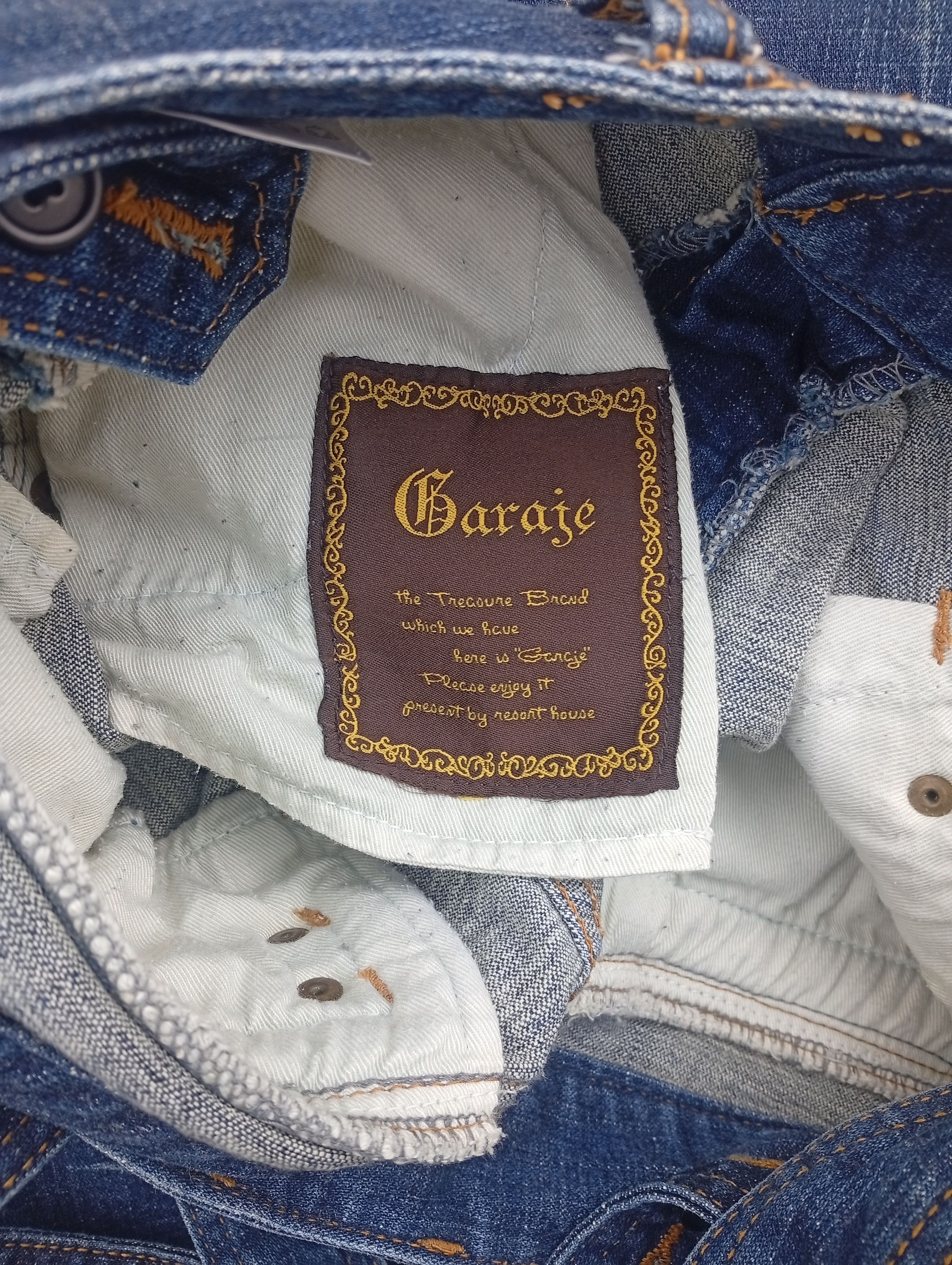 Japanese Brand Japanese brand Garaje baggy denim jeans Size US 28 / EU 44 - 9 Thumbnail