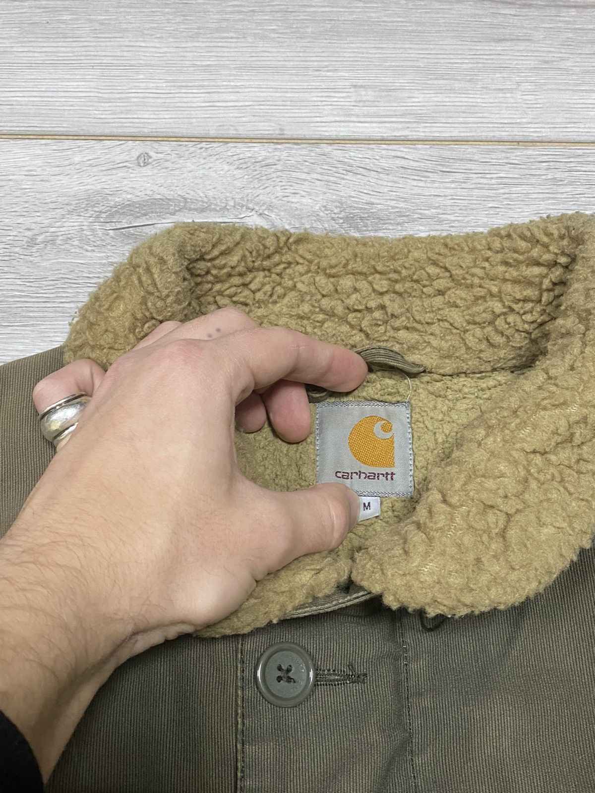 Carhartt Carhartt Sheffield distressed faded vintage jacket Size US M / EU 48-50 / 2 - 4 Thumbnail