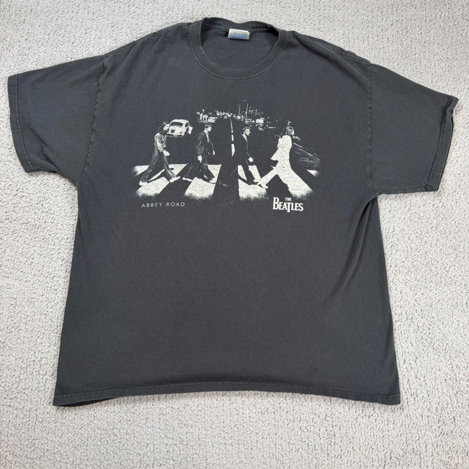 Other The Beatles Abbey Road Graphic Band T Shirt XL Black Apple Size US XL / EU 56 / 4 - 1 Thumbnail