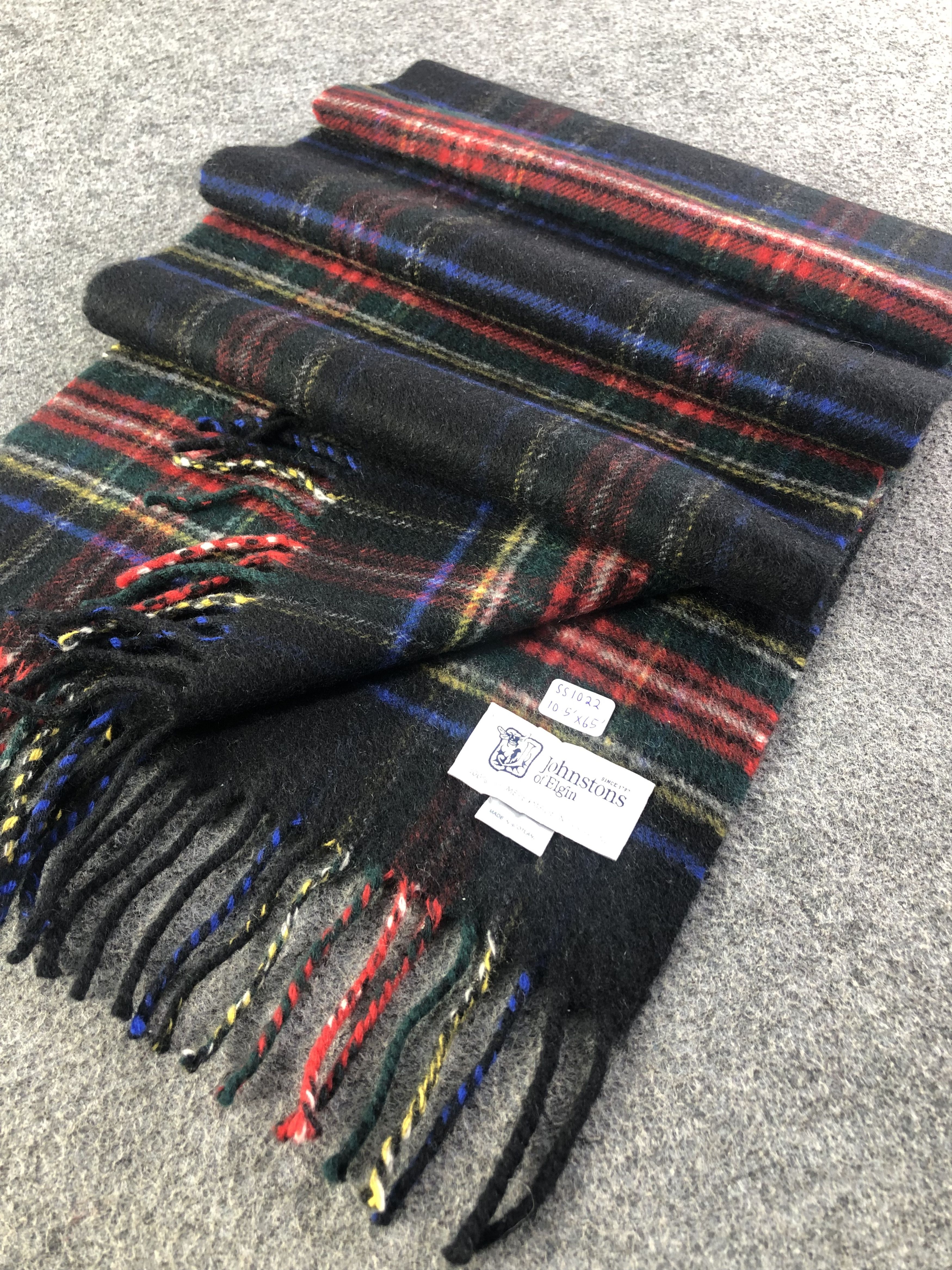 Johnstons Of Elgin Johnstons Of Elgin Cashmere Scarf / Muffler / Neckwear Size ONE SIZE - 3 Thumbnail