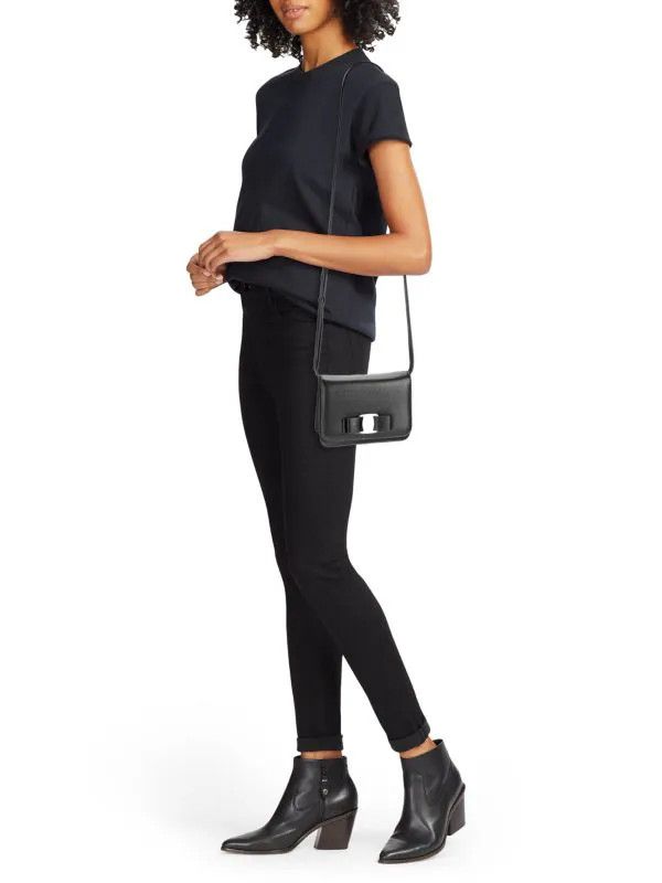 Salvatore Ferragamo o1s1rm0625 Size: OS / Crossbody Bag in Black Size ONE SIZE - 2 Thumbnail