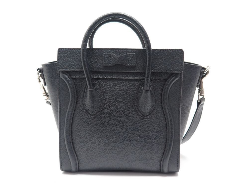 Celine o1w1db10326 189243DRU Size :OS/ Nano Crossbody Bag in Black Size ONE SIZE - 2 Thumbnail