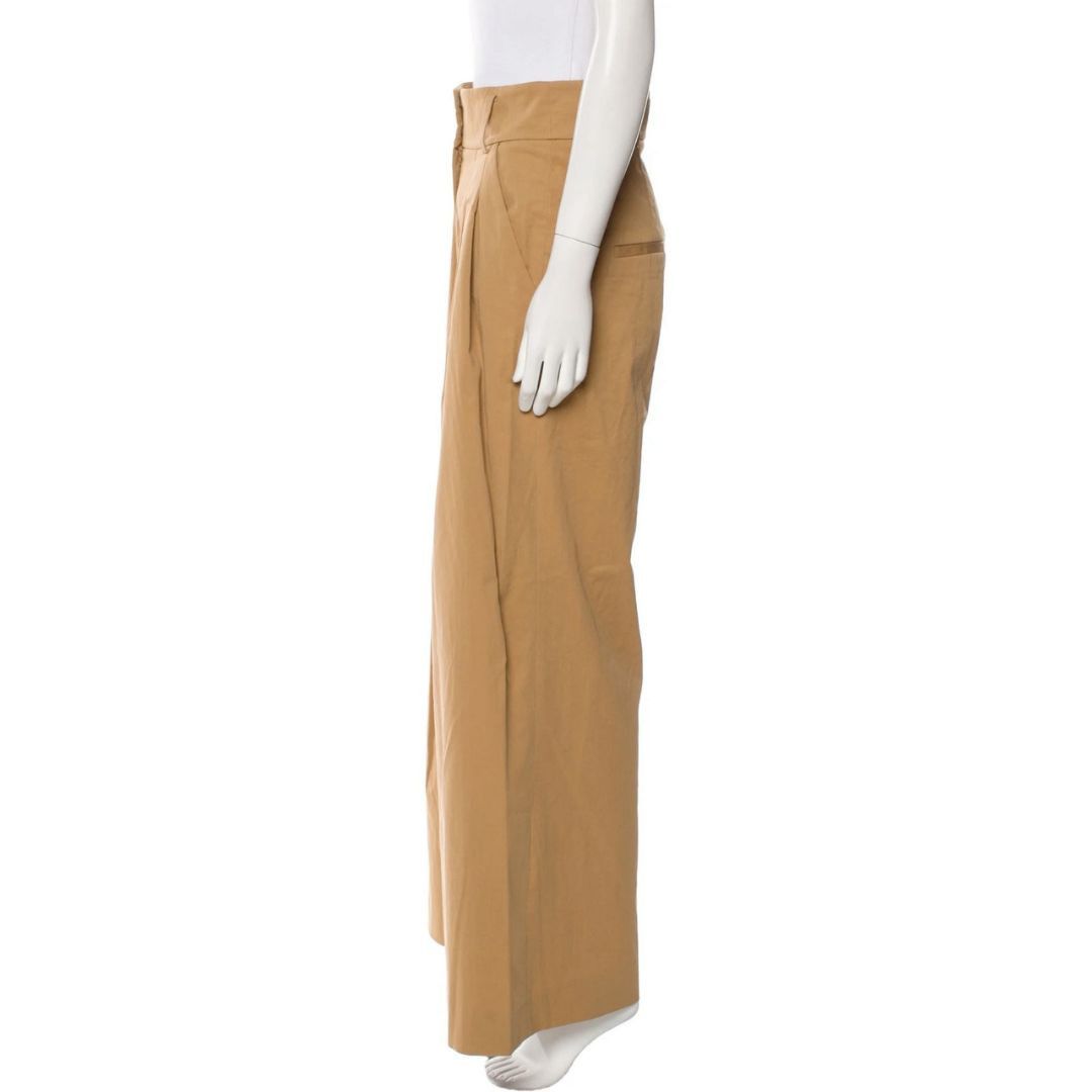 Veronica Beard Veronica Beard Brown Wide Leg High-Rise Pants-Size 4 Size 27" / US 4 / IT 40 - 5 Thumbnail