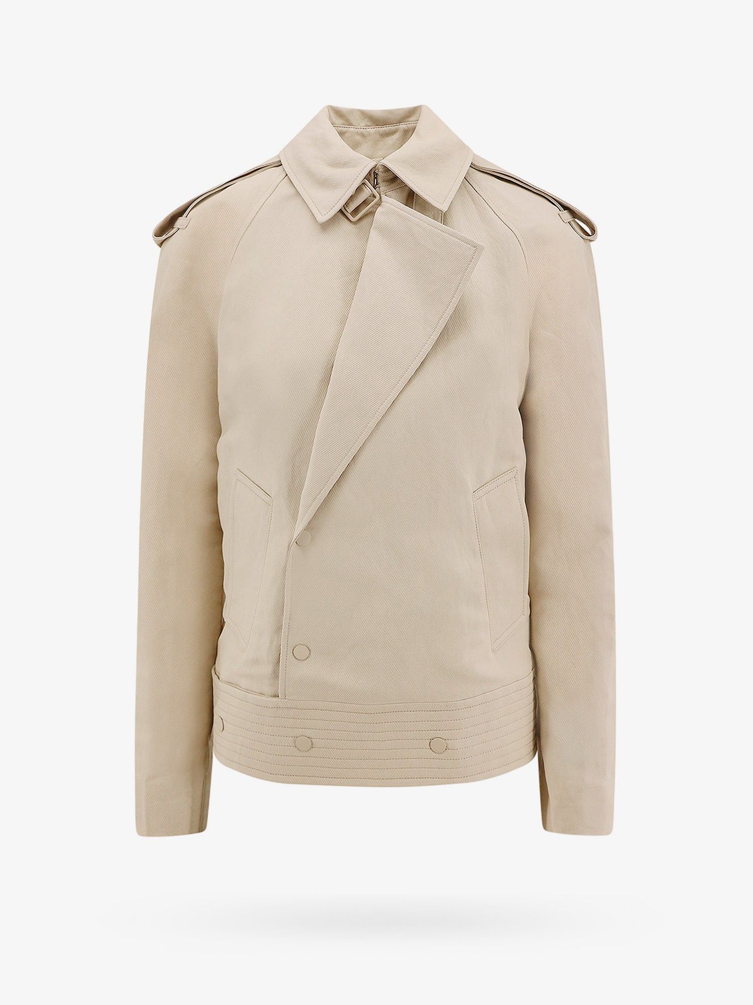 image of Burberry Jacket Woman Beige Jackets, Women's (Size Small)