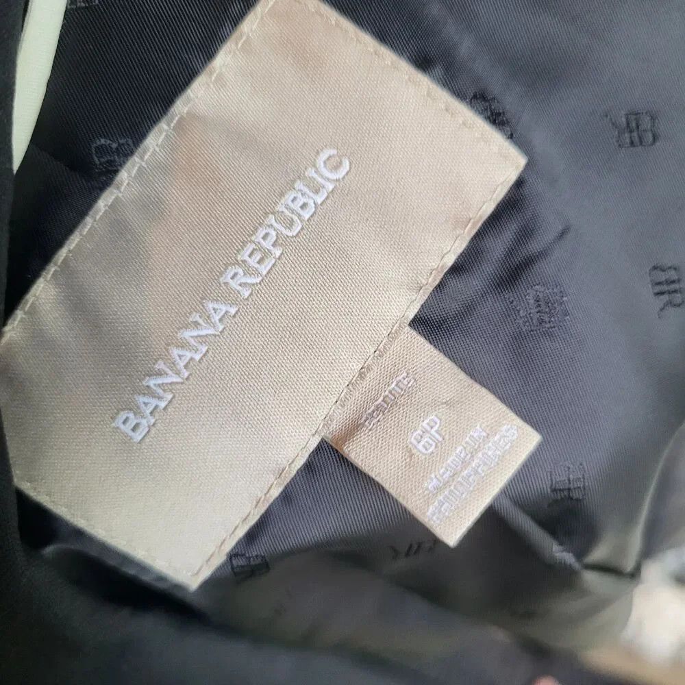 Banana Republic Banana Republic Navy Blue Blazer 6P Size M / US 6-8 / IT 42-44 - 3 Thumbnail