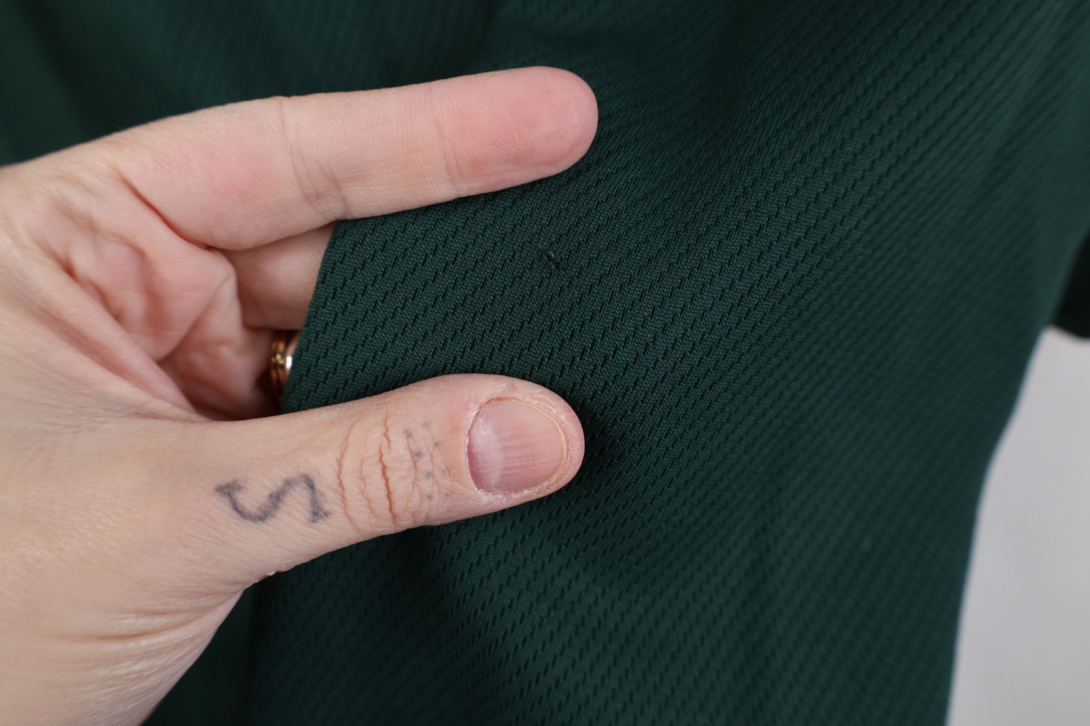 Nike Nike Michigan State University Knit Collared Golf Polo Size US L / EU 52-54 / 3 - 8 Thumbnail