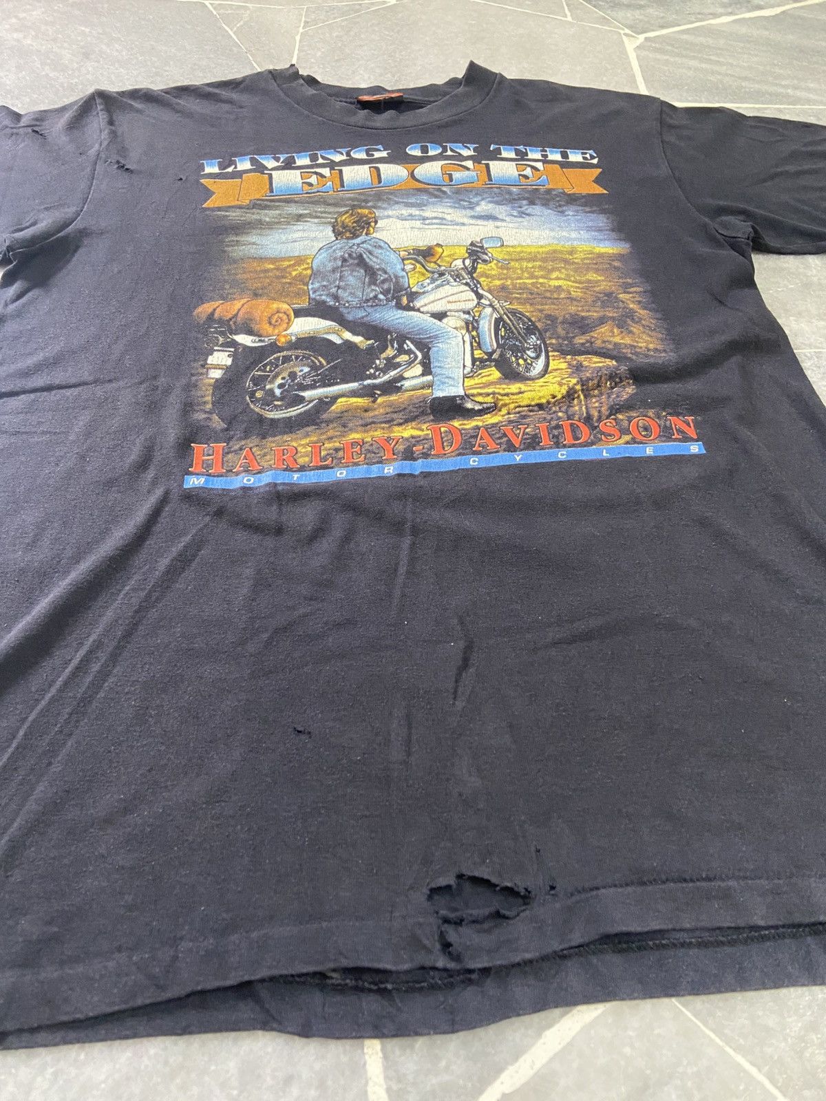 Harley Davidson Vintage 90s Harley Davidson Tee Shirt Size US L / EU 52-54 / 3 - 6 Thumbnail