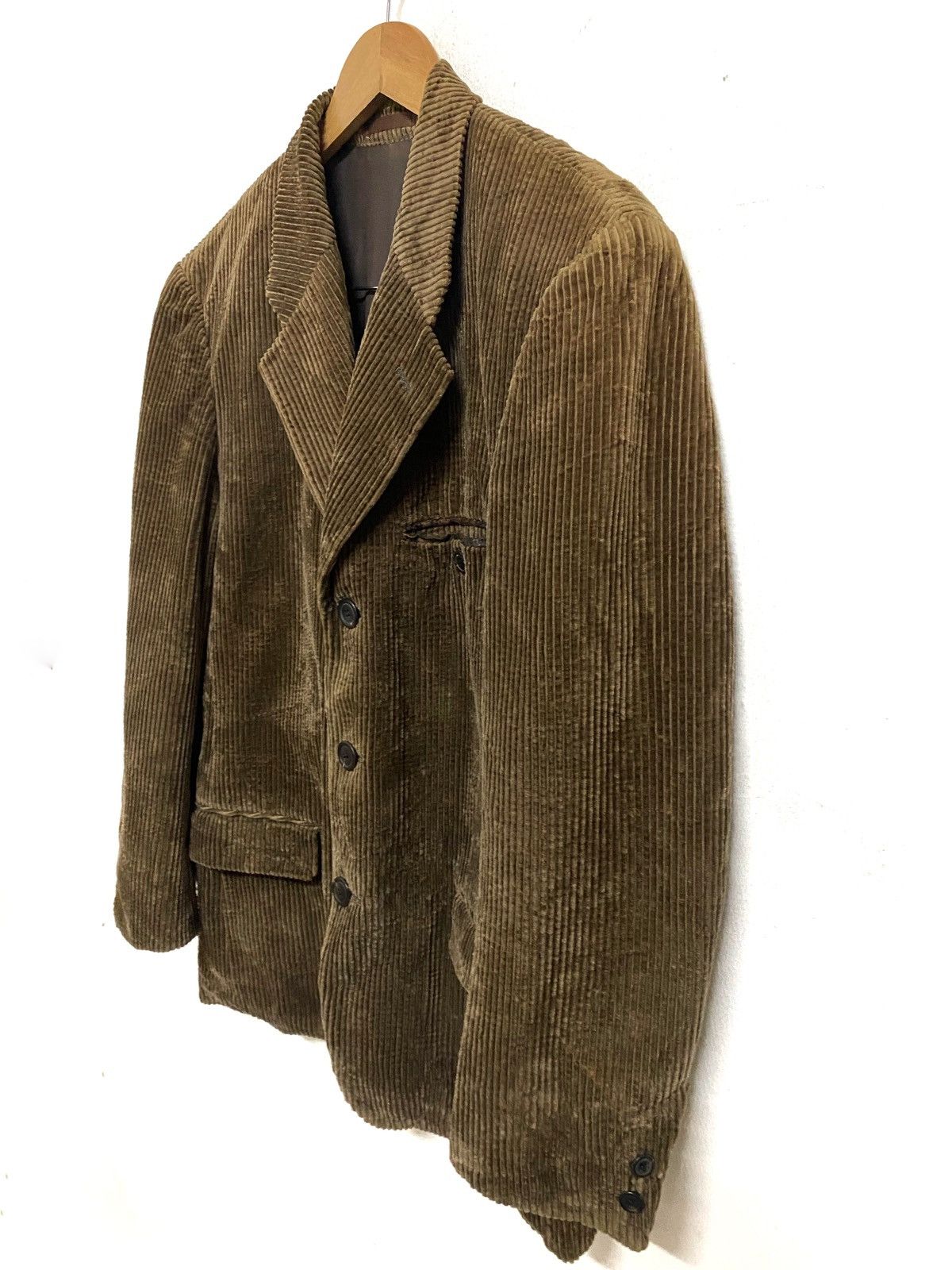 Issey Miyake × Vintage Vintage Issey Miyake Men Corduroy Blazer Coat Size US S / EU 44-46 / 1 - 4 Thumbnail