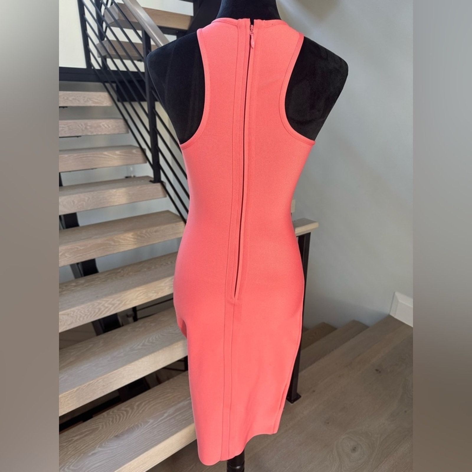 Bebe New Y2K Elegant Coral Dress size Xs Size XS / US 0-2 / IT 36-38 - 4 Thumbnail