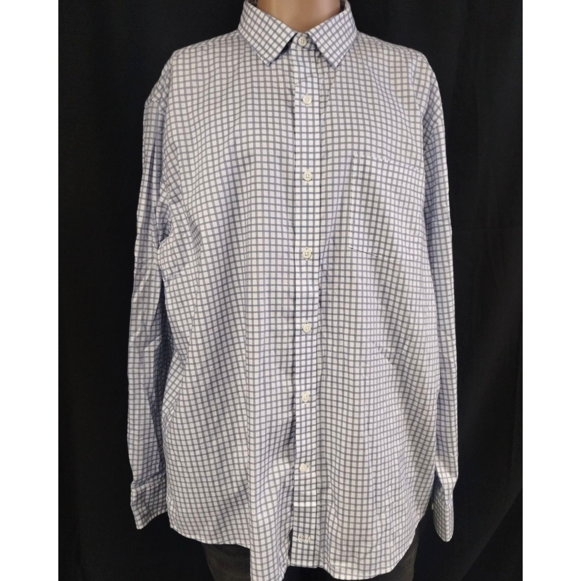 Johnston & Murphy Johnston&Murphy Men's Blue/White Shirt/ButtonUp SzXL SKU3789 Size US XL / EU 56 / 4 - 1 Thumbnail