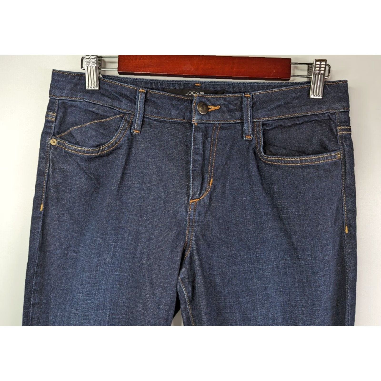 Vintage Joes Jeans Womens 28 Skinny Visionnaire Denim Pants Ladies Dark Wash Stretch Jeans Size 28" / US 6 / IT 42 - 2 Thumbnail