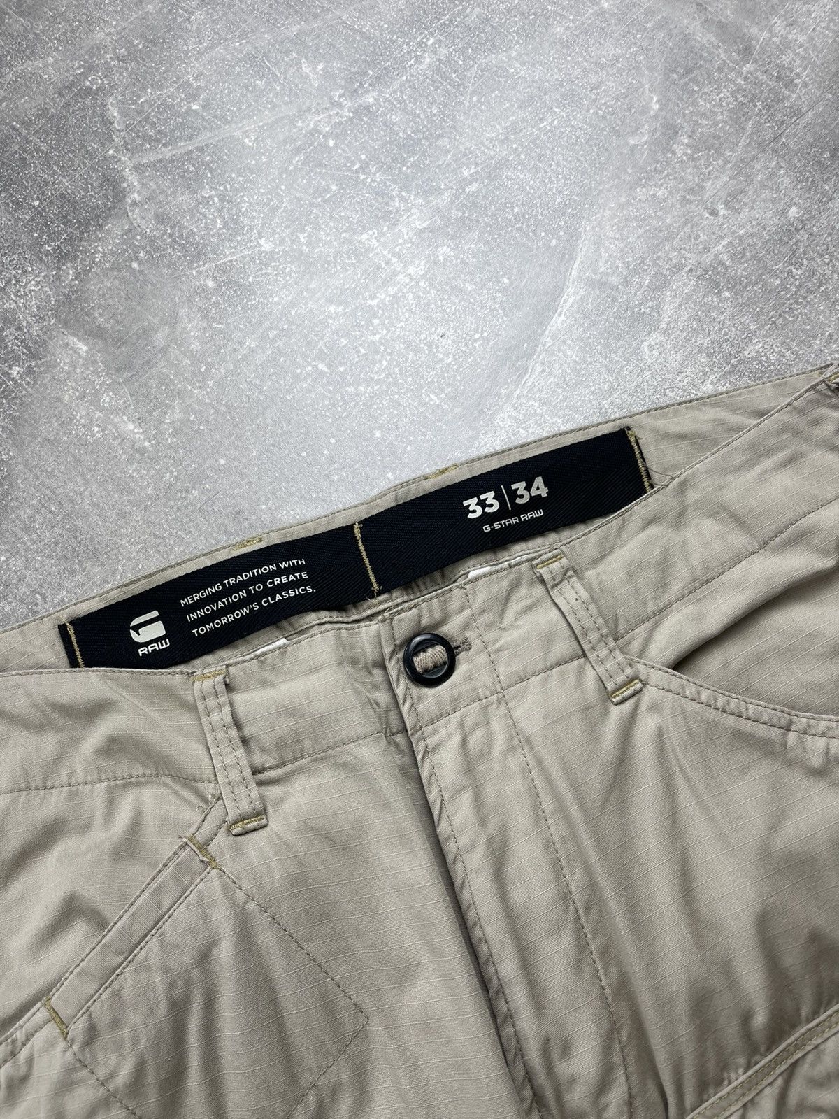 G-Star G-Star RAW RFW Research Cargo Pants Techwear Military Size US 33 - 9 Thumbnail