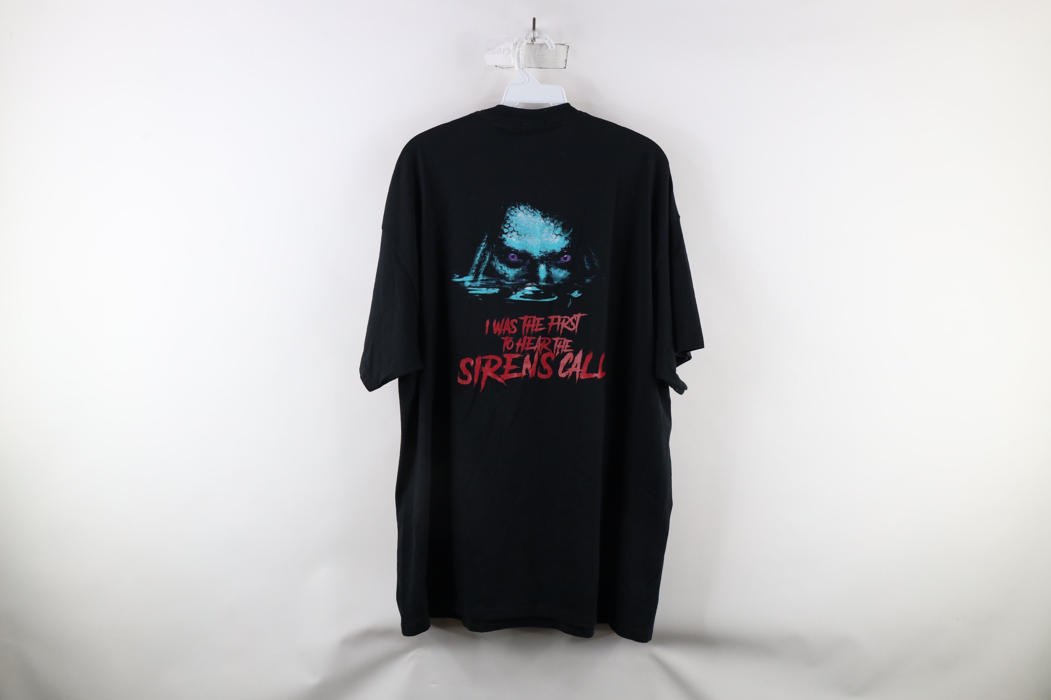 Vintage Vintage SeaWorld O Scream Halloween Monster T-Shirt Black Size US XXL / EU 58 / 5 - 8 Thumbnail