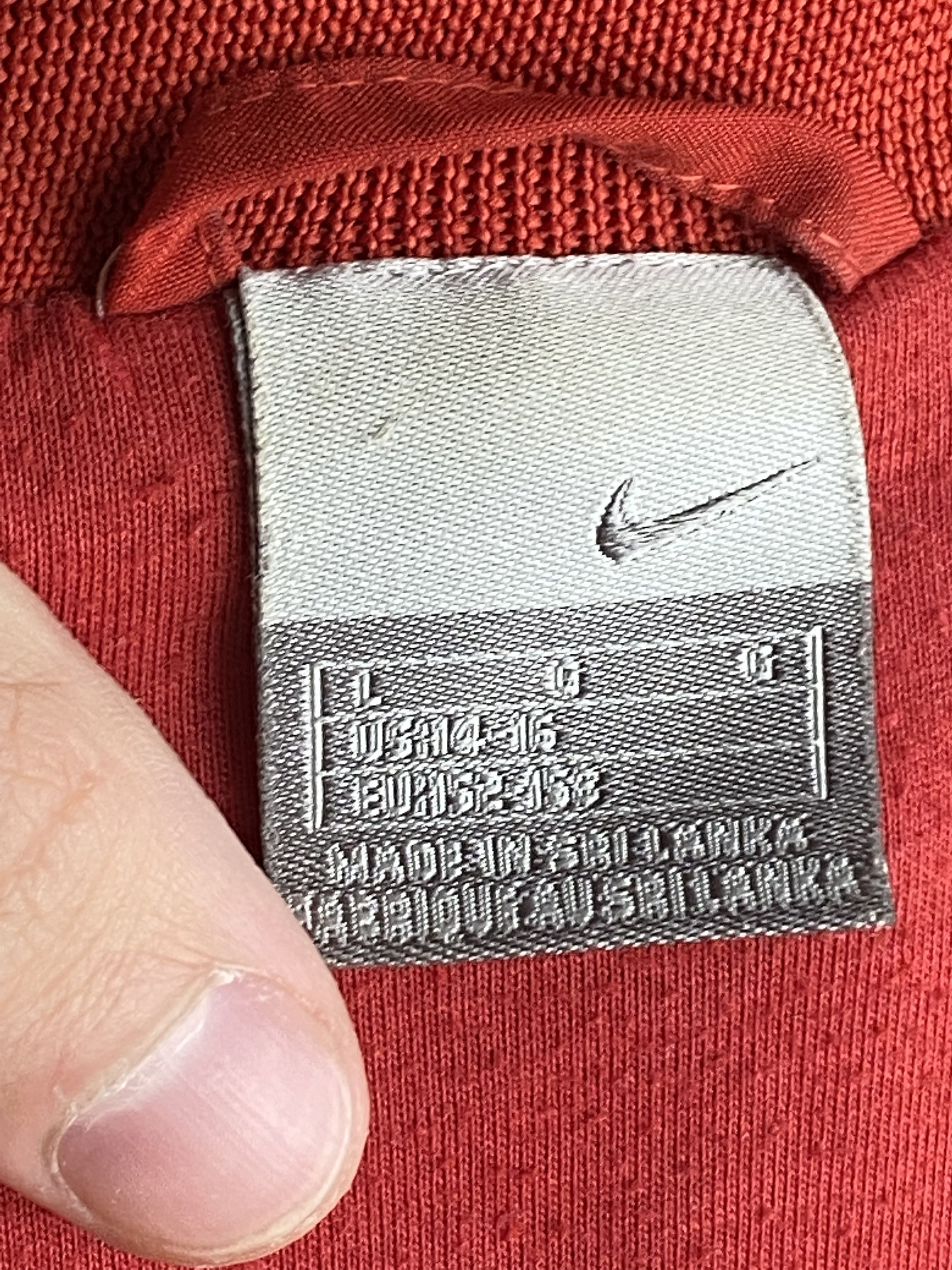 Nike × Vintage Nike Vintage Girls Track Jacket - US 14-16 Size L / US 10 / IT 46 - 5 Thumbnail