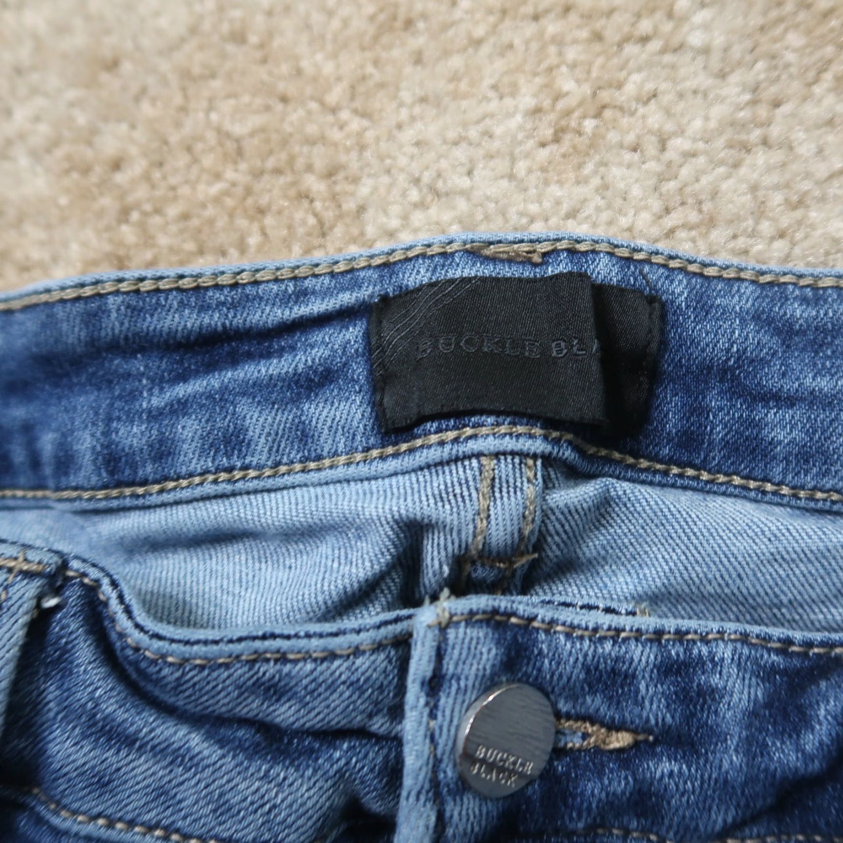 Buckle Black Buckle Black Jeans Skinny Women's 32 Blue Denim Stretch 5-Pocket Slim Fit Buckle Black Size 24" / US 00 / IT 34 - 4 Thumbnail