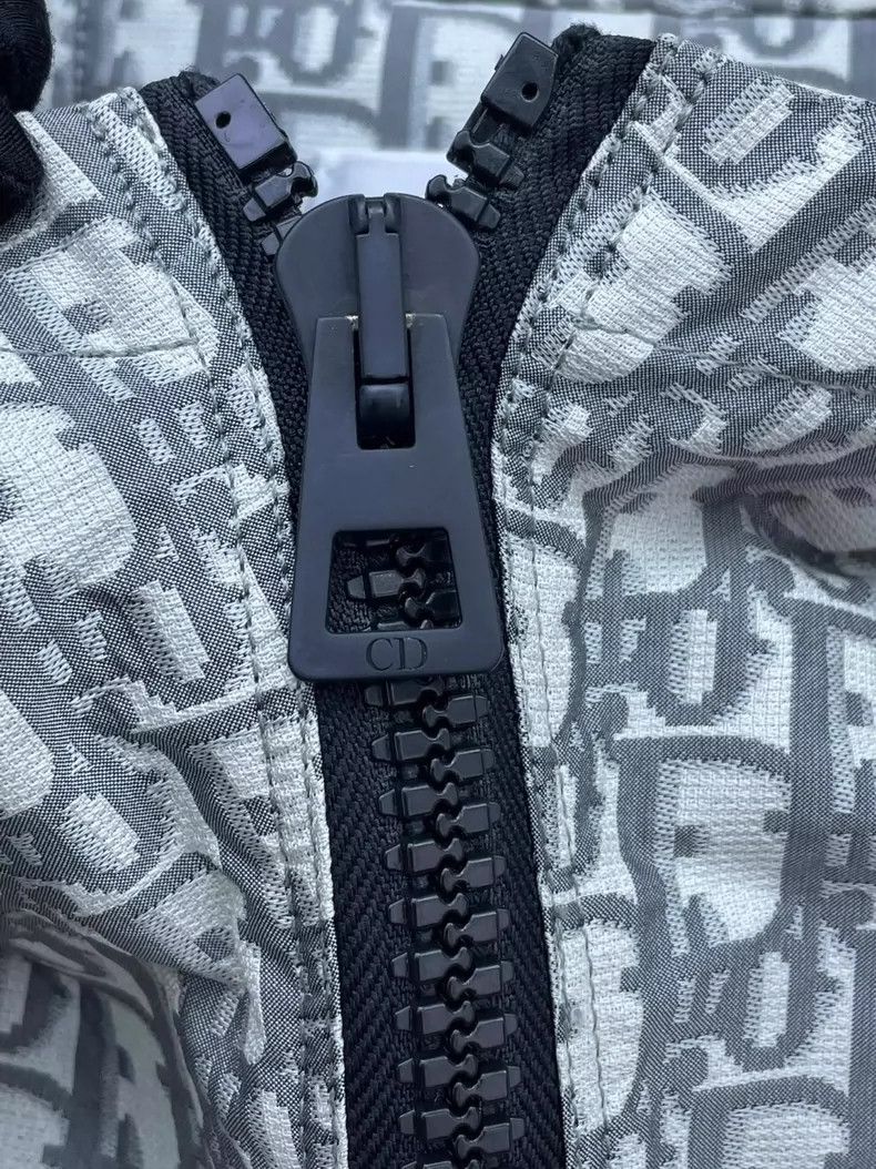 Dior Dior Gray old flower hooded windbreaker jacket 2504-Nextarr Size XS / US 0-2 / IT 36-38 - 5 Thumbnail