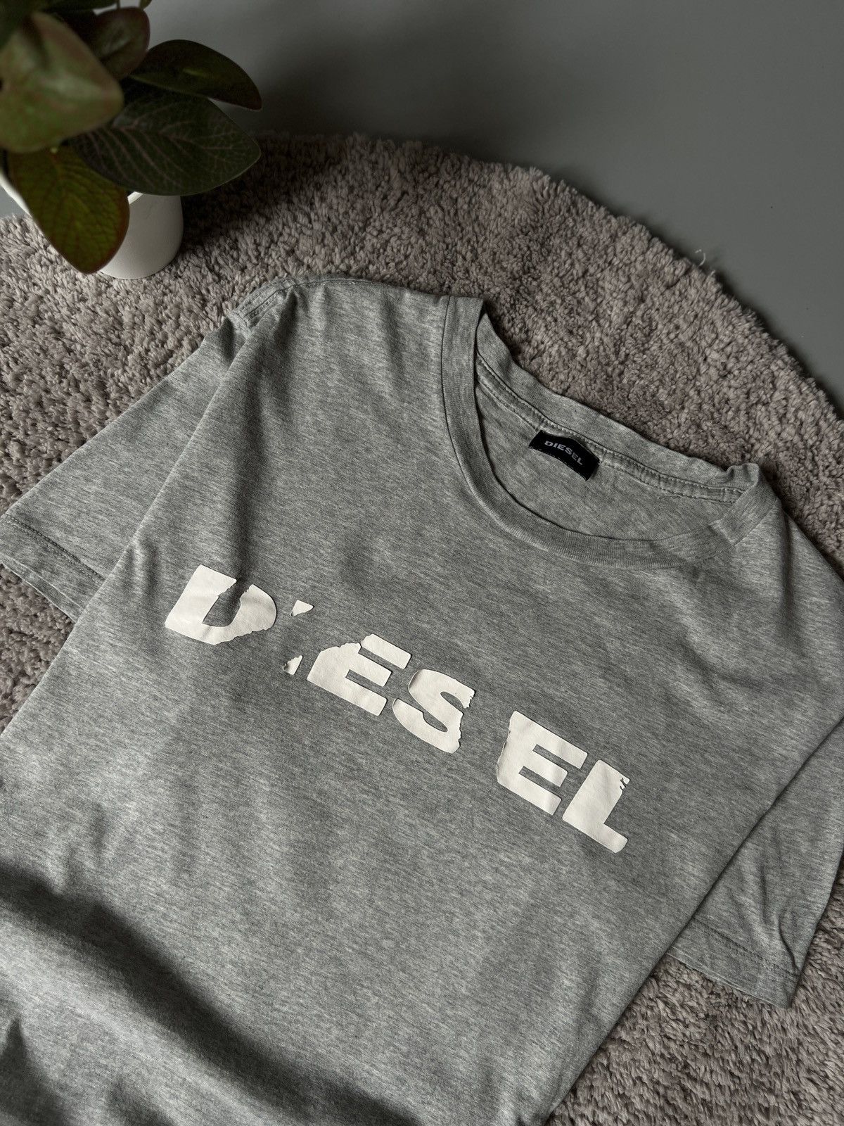 Diesel × Vintage Diesel Vintage Big Logo T Shirt Size US S / EU 44-46 / 1 - 2 Thumbnail