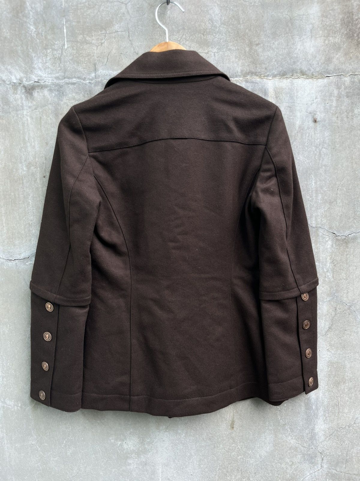 Dirk Bikkembergs Wool Riders Jacket Size M / US 6-8 / IT 42-44 - 6 Thumbnail