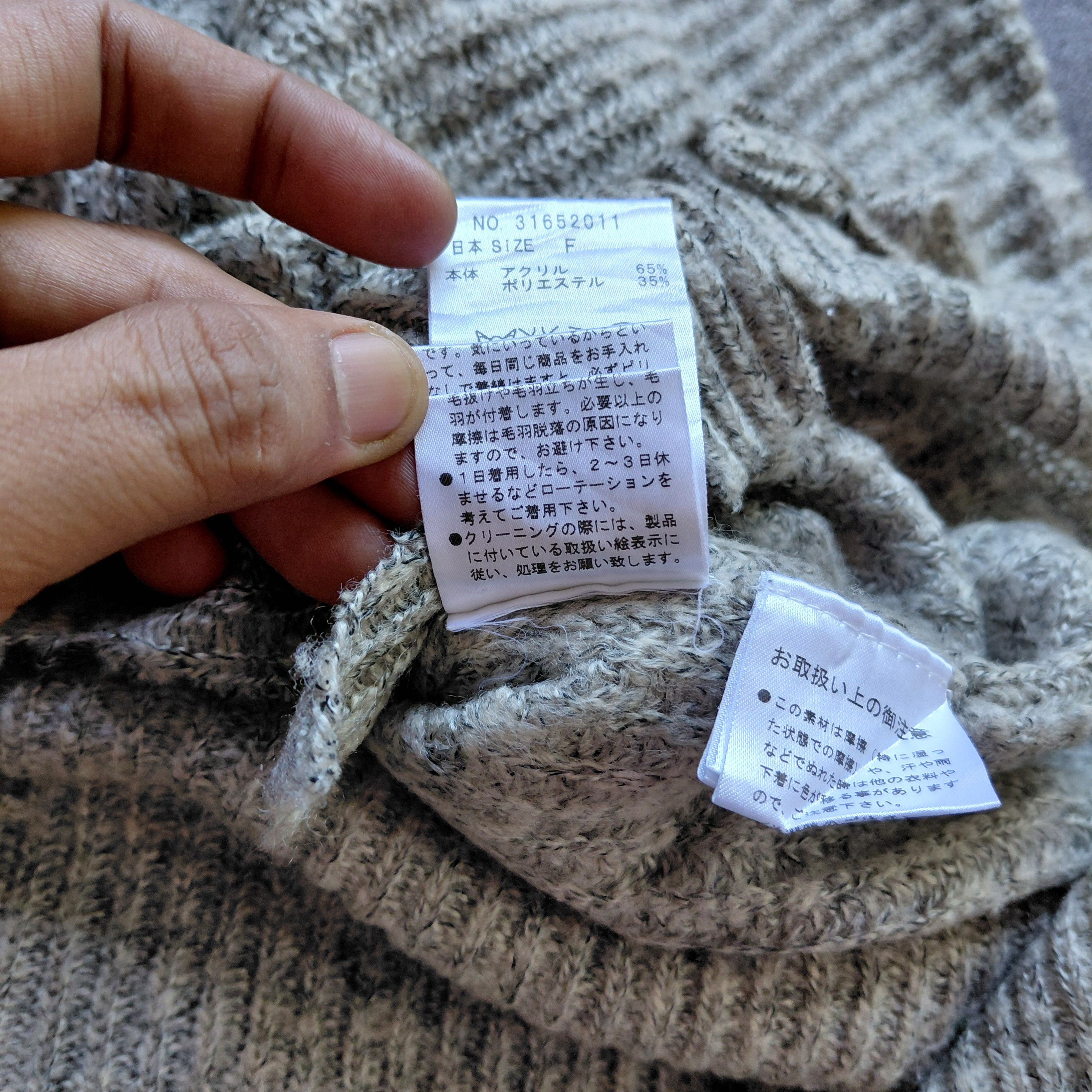 GOA GOA Distressed Japanese Archive Open Knit Sweater Size US M / EU 48-50 / 2 - 7 Thumbnail