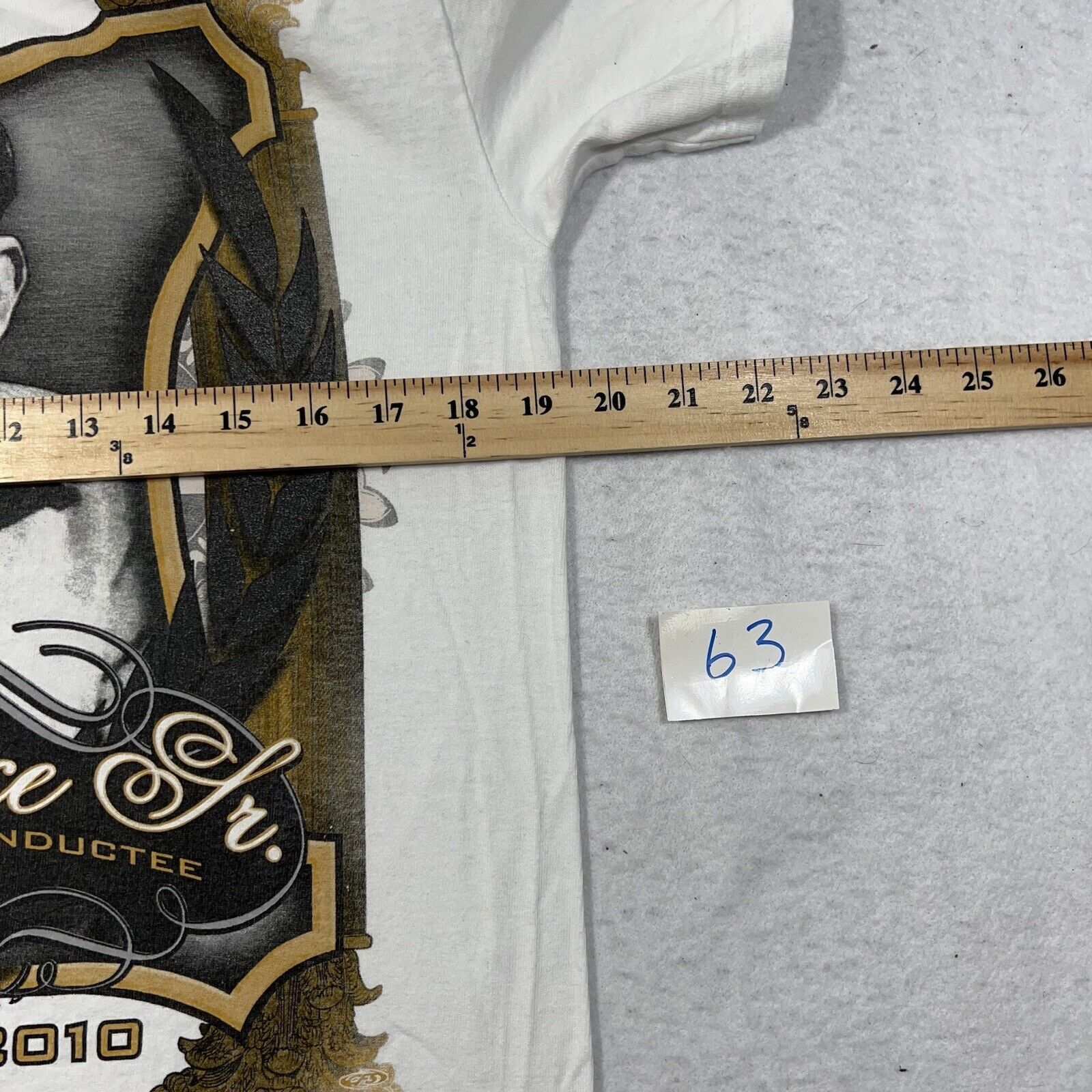 NASCAR NASCAR Bill France Sr. 2010 Hall of Fame White Graphic Tee Size US M / EU 48-50 / 2 - 7 Thumbnail