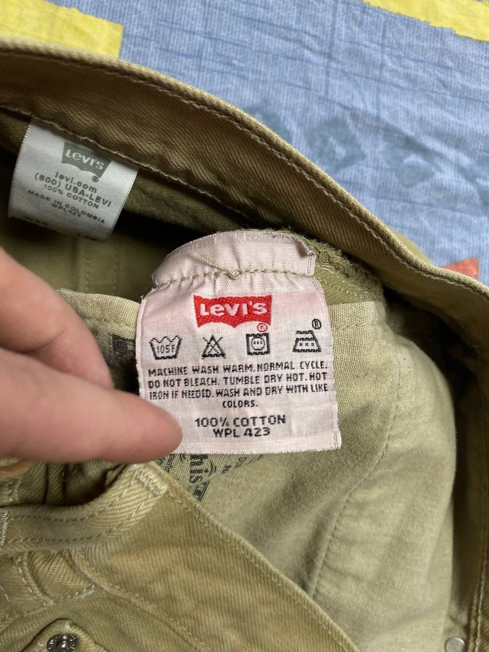 Levi's Vintage 90s Levis Jeans Size US 34 / EU 50 - 15 Thumbnail