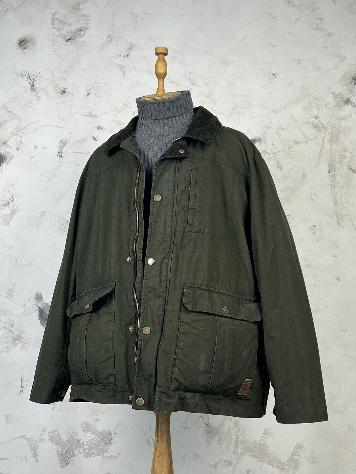 Hunter Vintage Hunter + Hobart Waxed Jacket Size XL- XXL Size US XXL / EU 58 / 5 - 1 Thumbnail