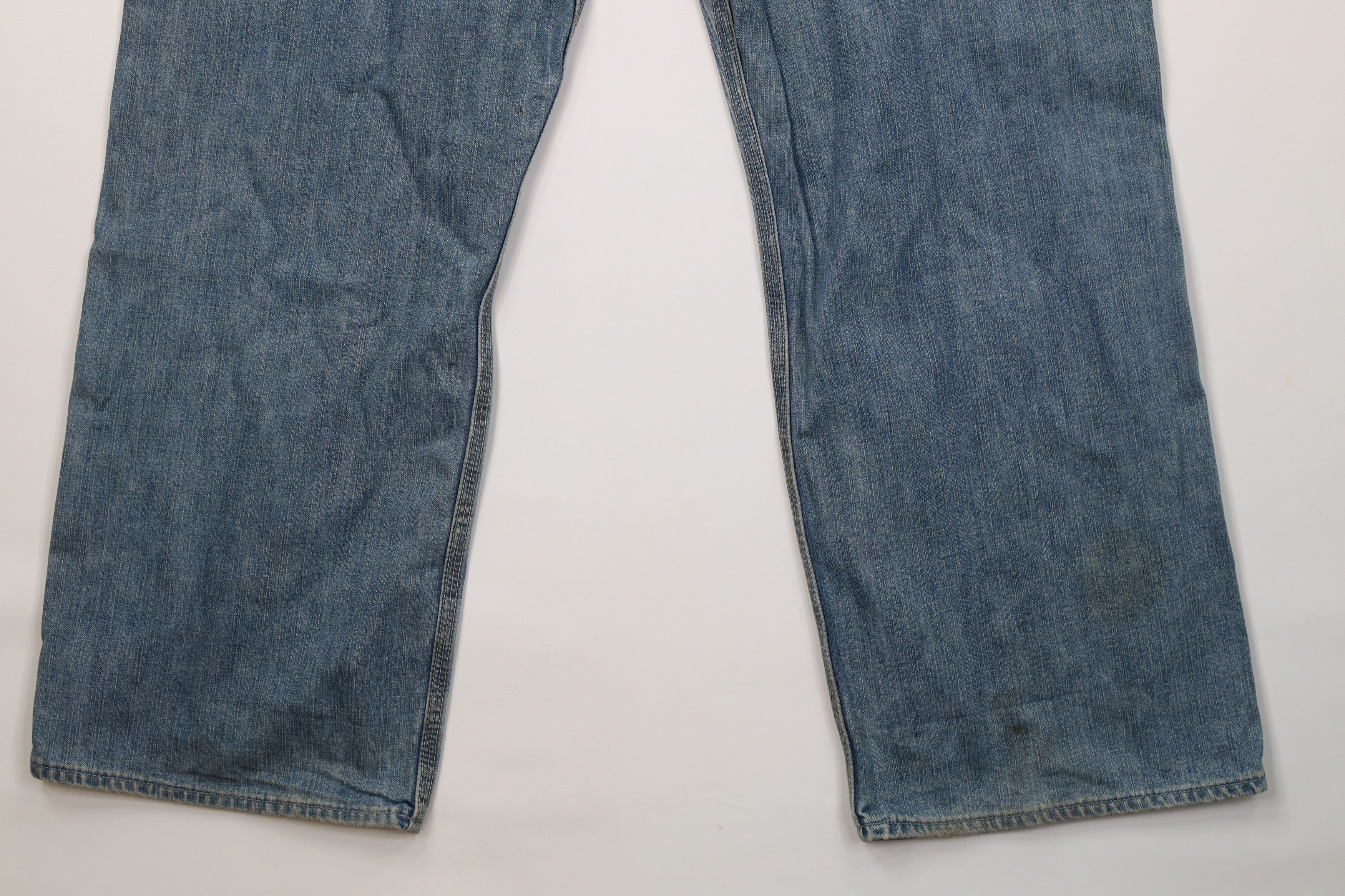Gap Vintage Gap Wide Leg Dungaree Workwear Denim Jeans Blue Size 40" / US 18 - 15 Thumbnail