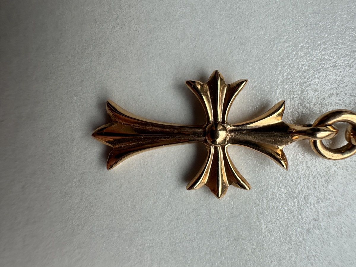 Chrome Hearts Chrome hearts 22k tiny cross pendent Size ONE SIZE - 4 Thumbnail